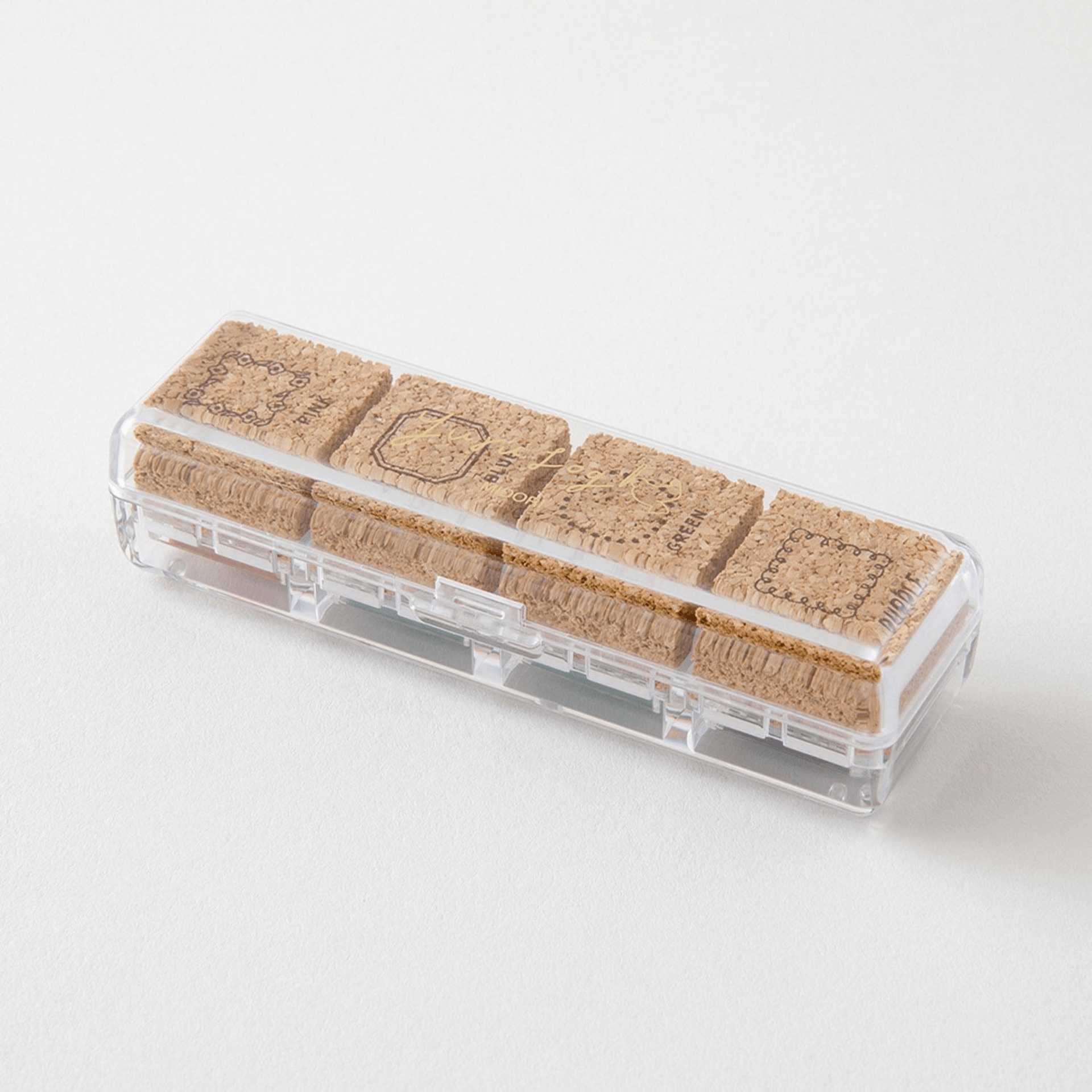 Midori Timbri Timbro Yuru Log Pre-inked Stamp Frame