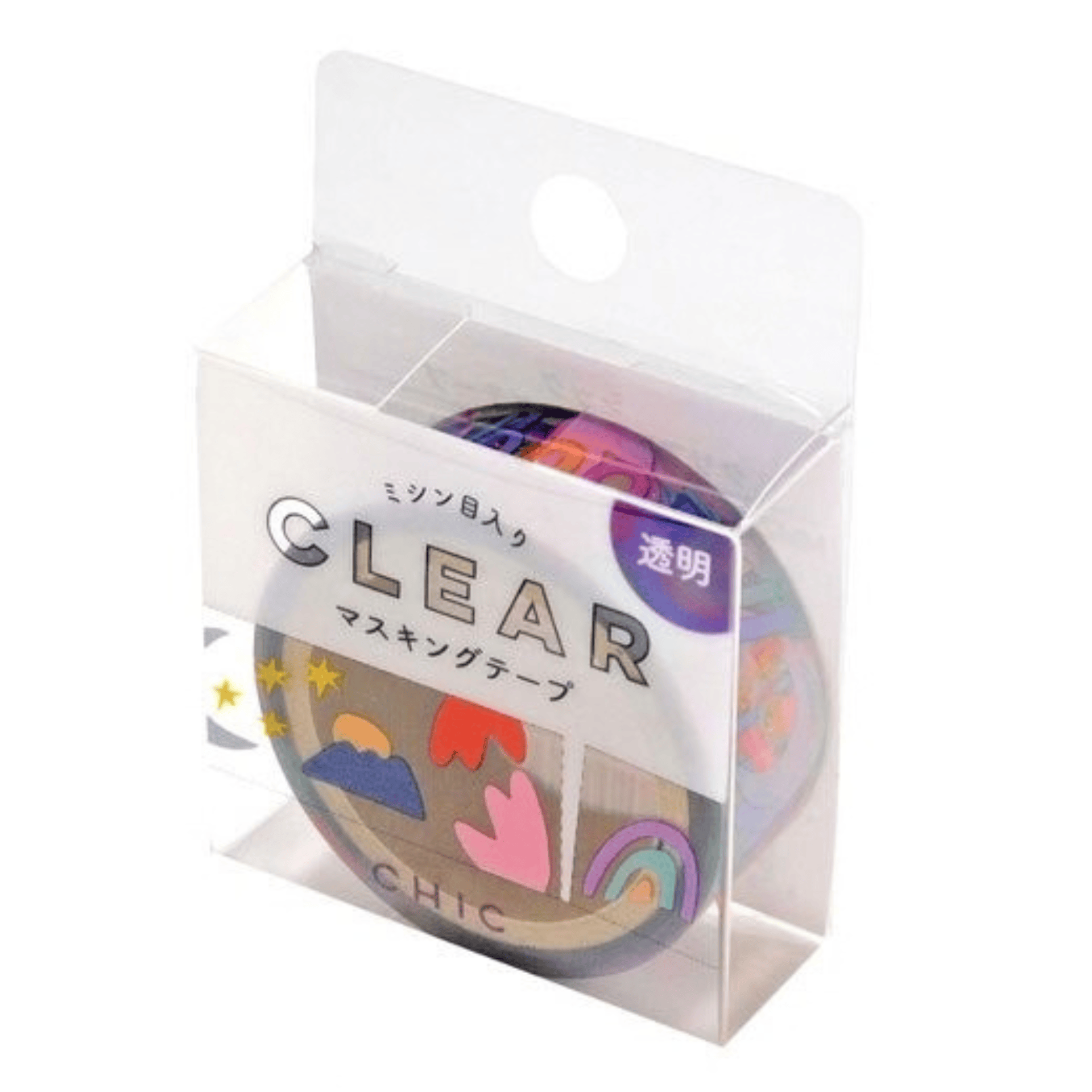 Greeting Life Washi Tape Tape Clear - Chic