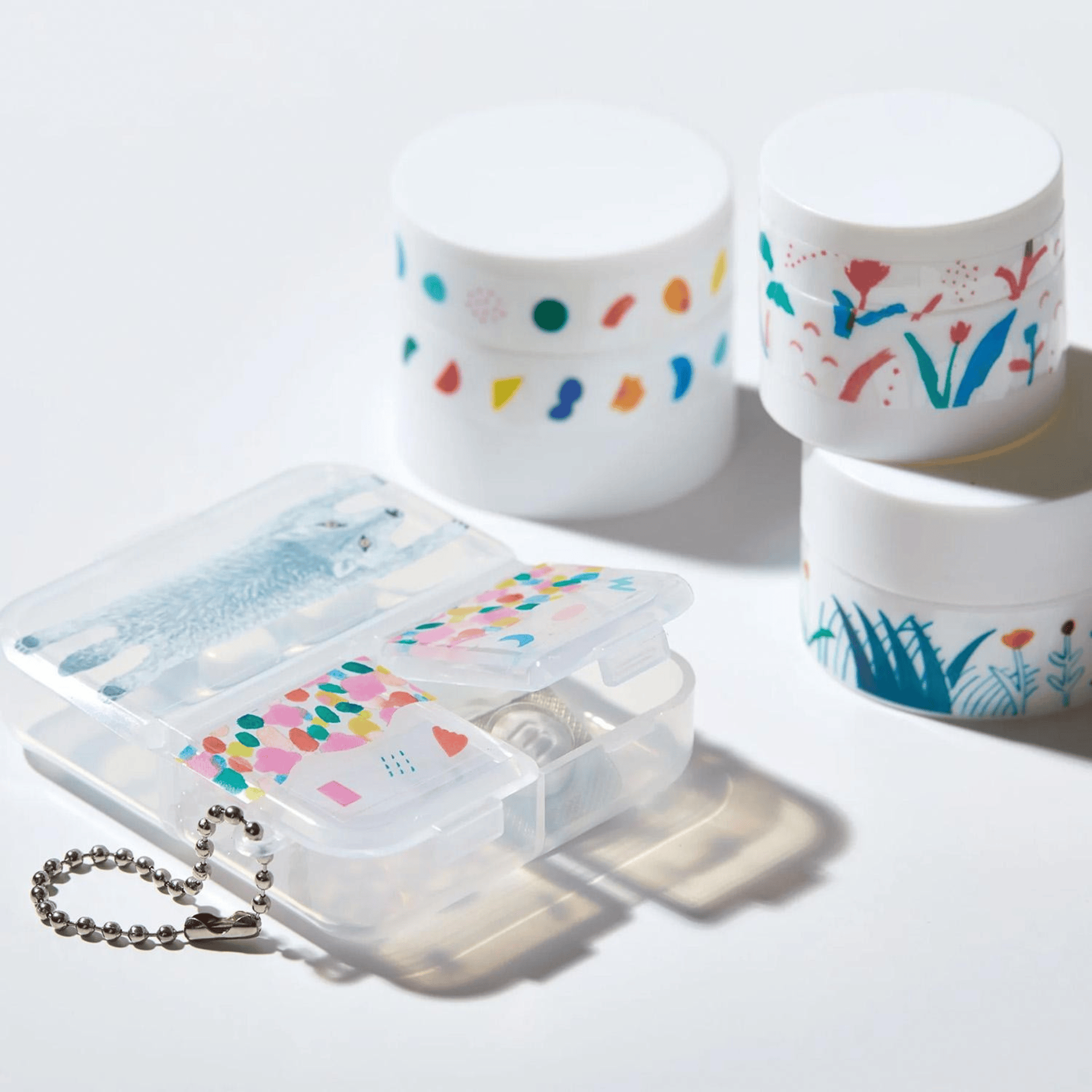 King Jim Hitotoki Washi Tape Trasparent Tape Soda - 15mm Syrup