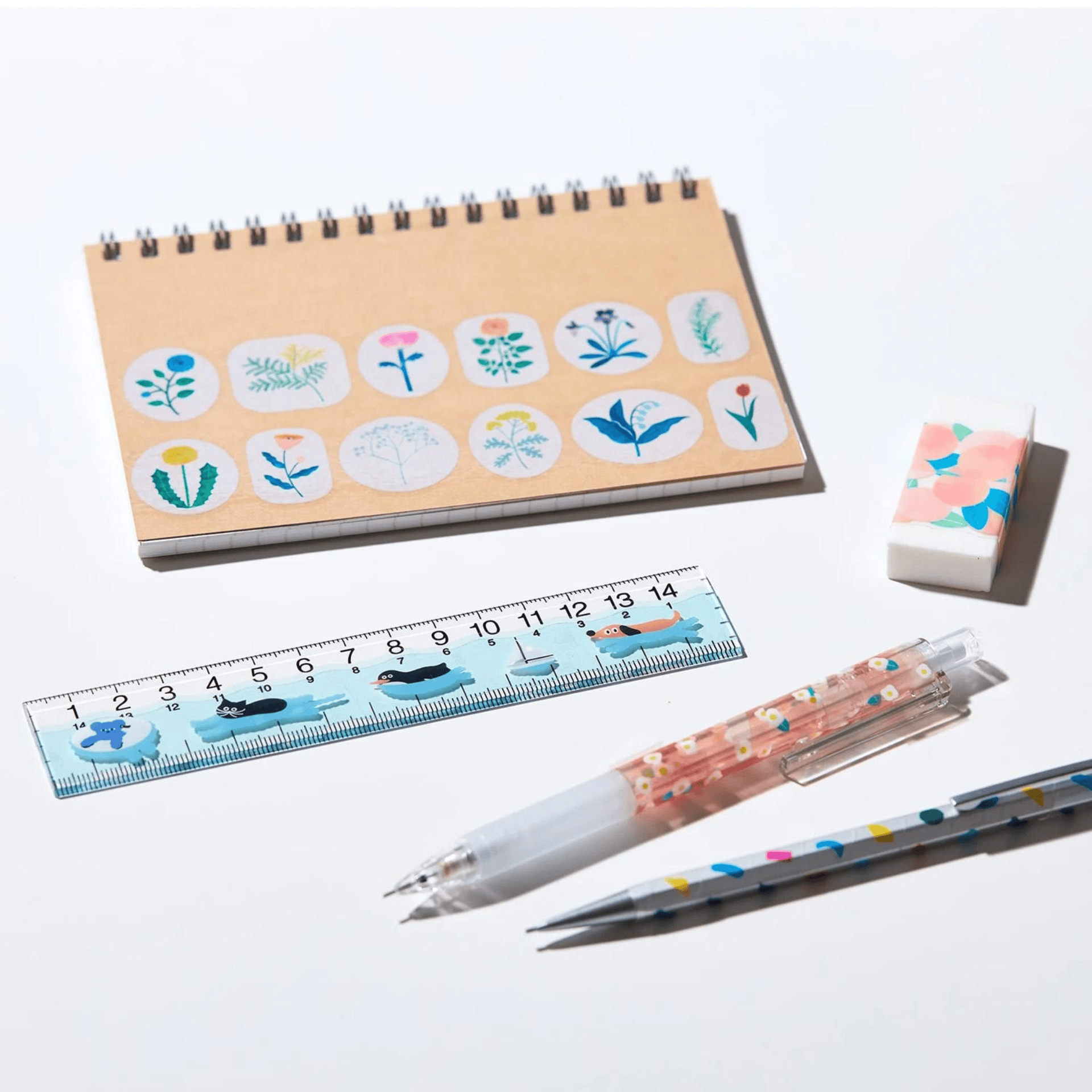 King Jim Hitotoki Washi Tape Trasparent Tape Soda - 15mm Uraraka