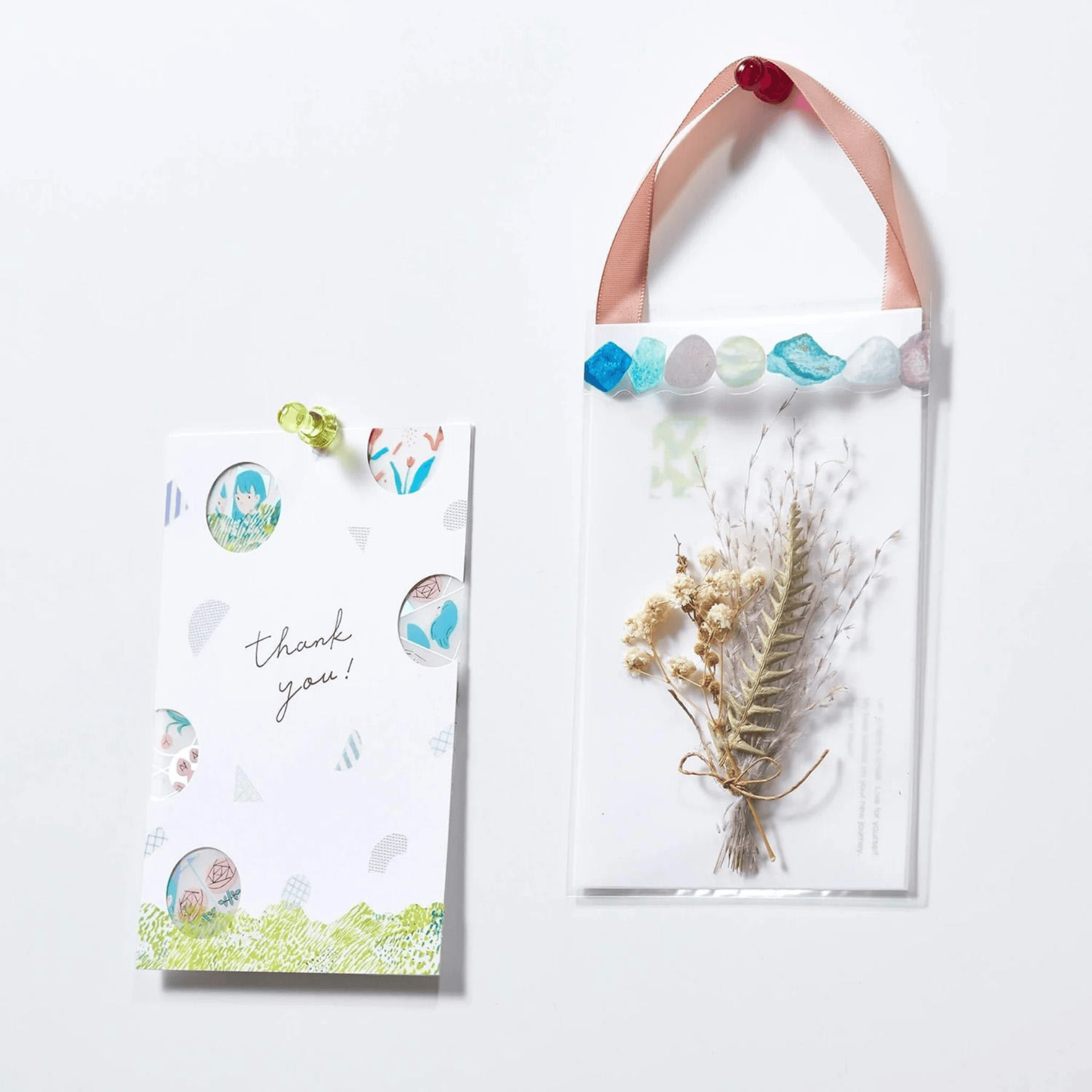 King Jim Hitotoki Washi Tape Trasparent Tape Soda - 20mm Mountains