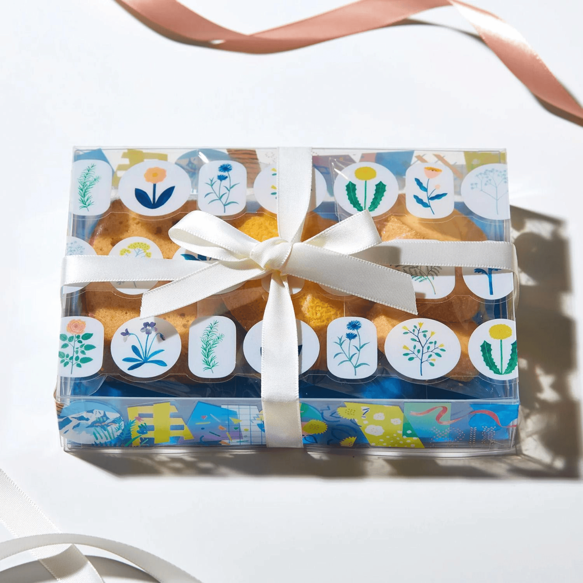 King Jim Hitotoki Washi Tape Trasparent Tape Soda - 30mm Wild Flowers