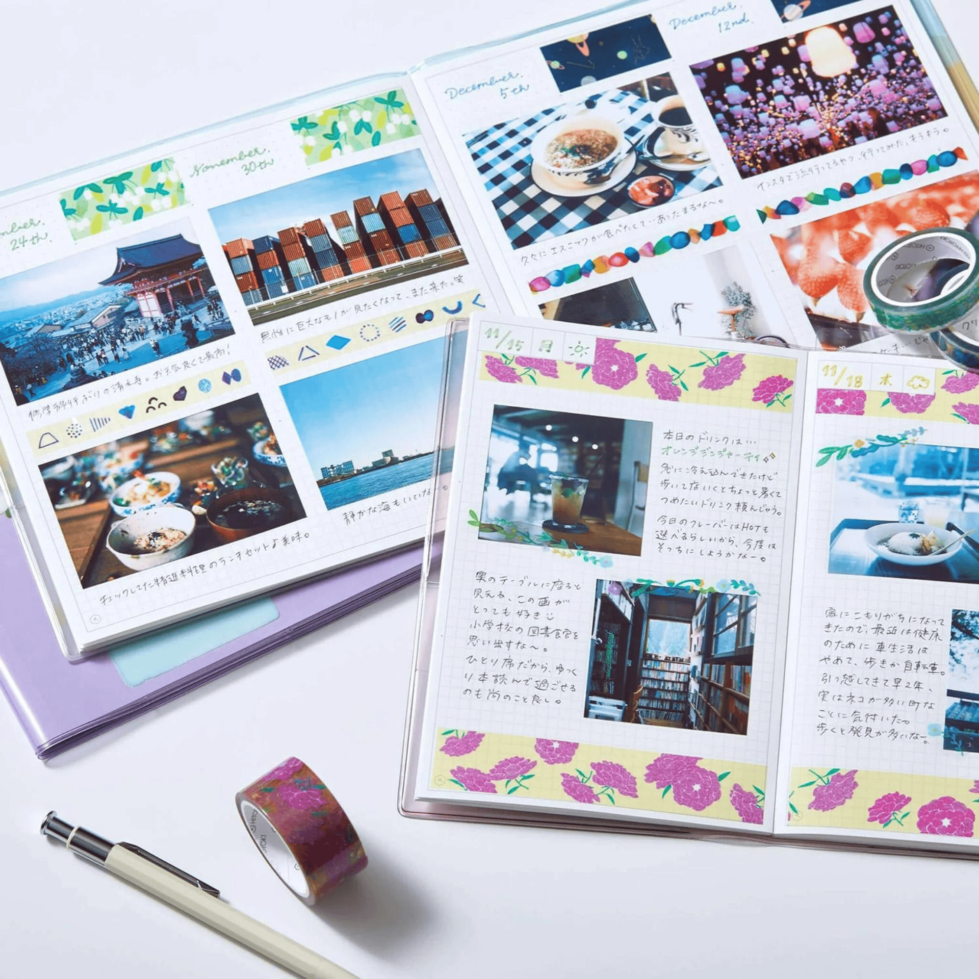 King Jim Hitotoki Washi Tape Trasparent Tape Soda - SLIM Shape