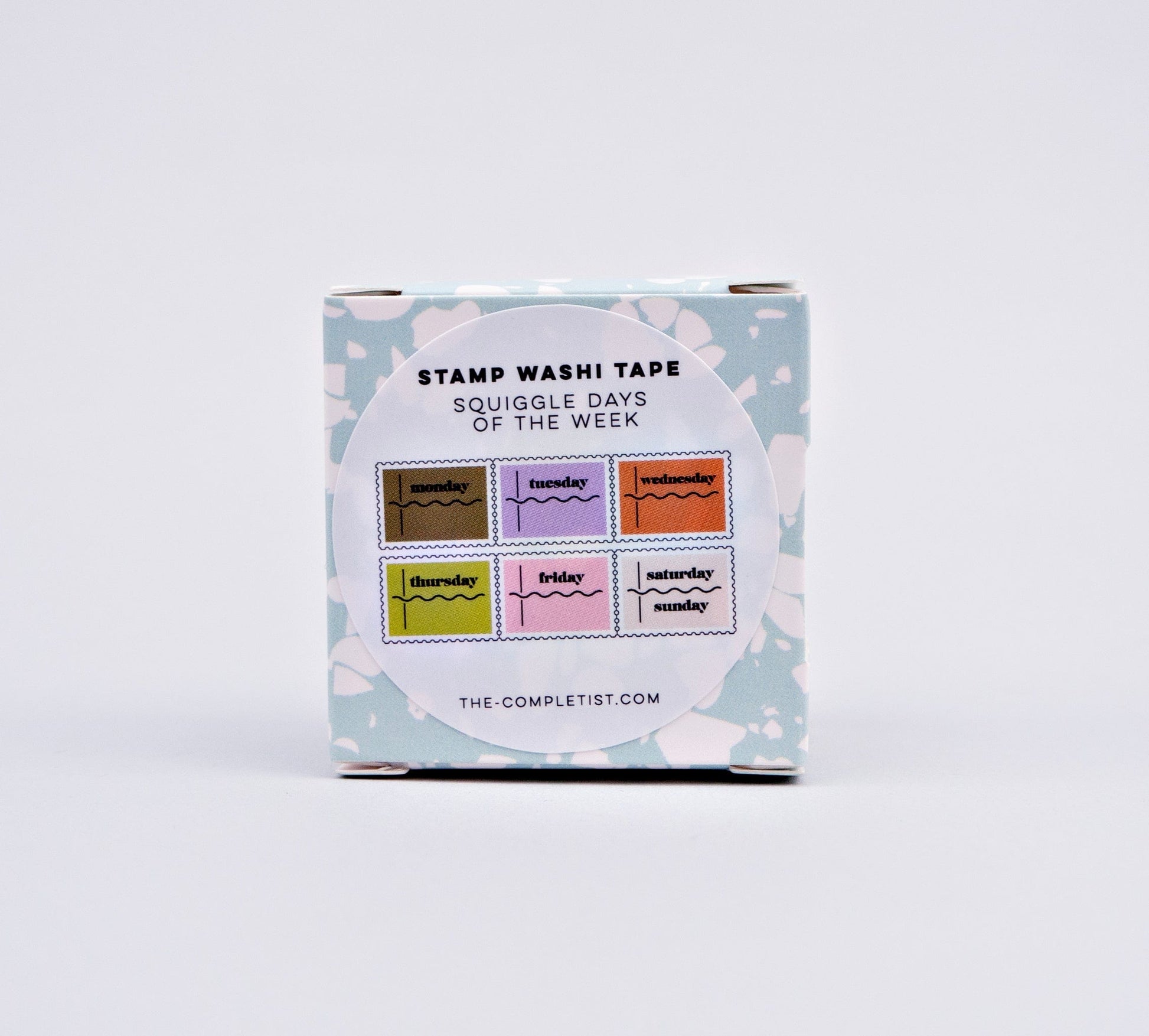 The Completist Washi Tape Washi Tape Days of the Week Squiggle