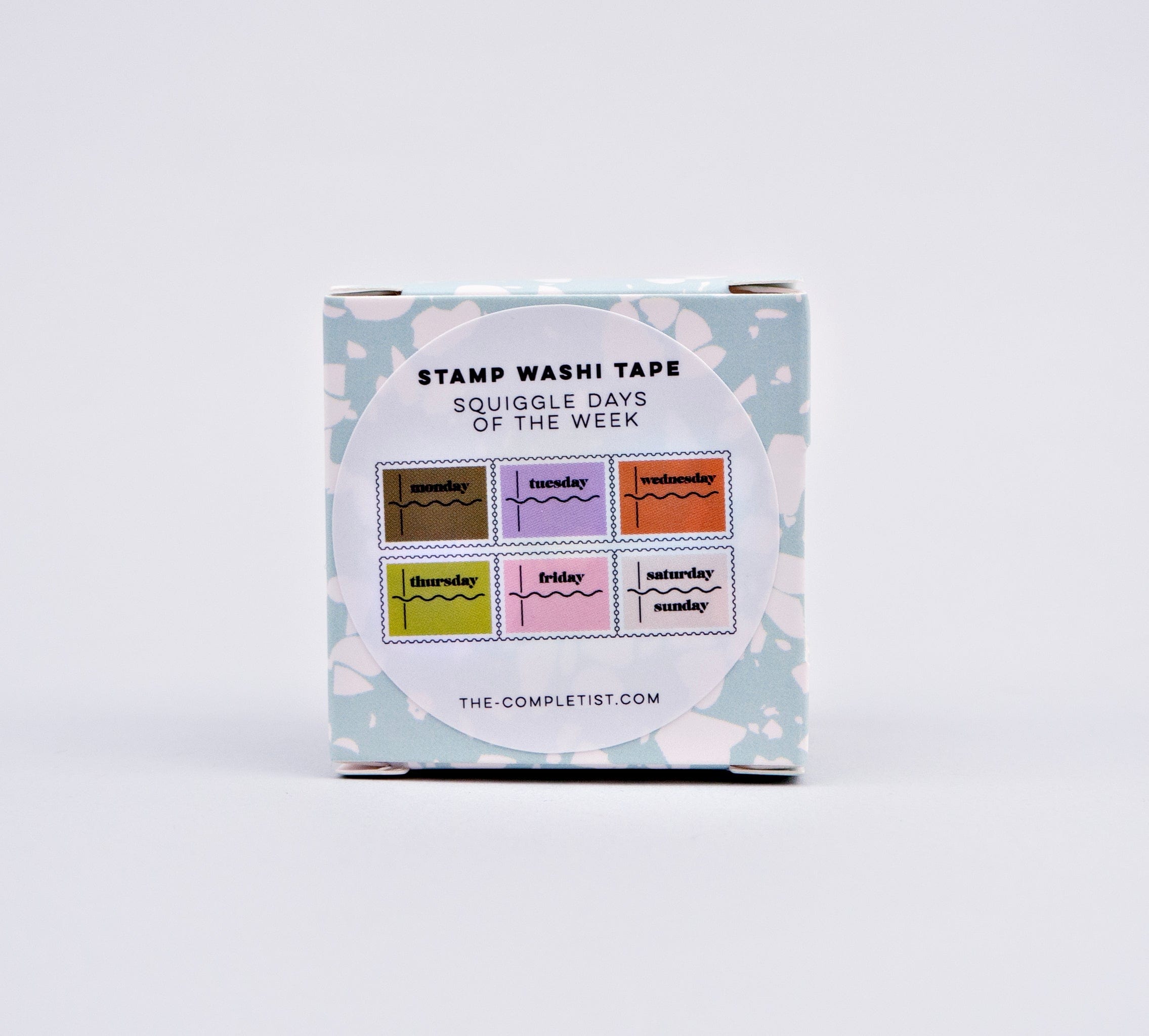 The Completist Washi Tape Washi Tape Days of the Week Squiggle