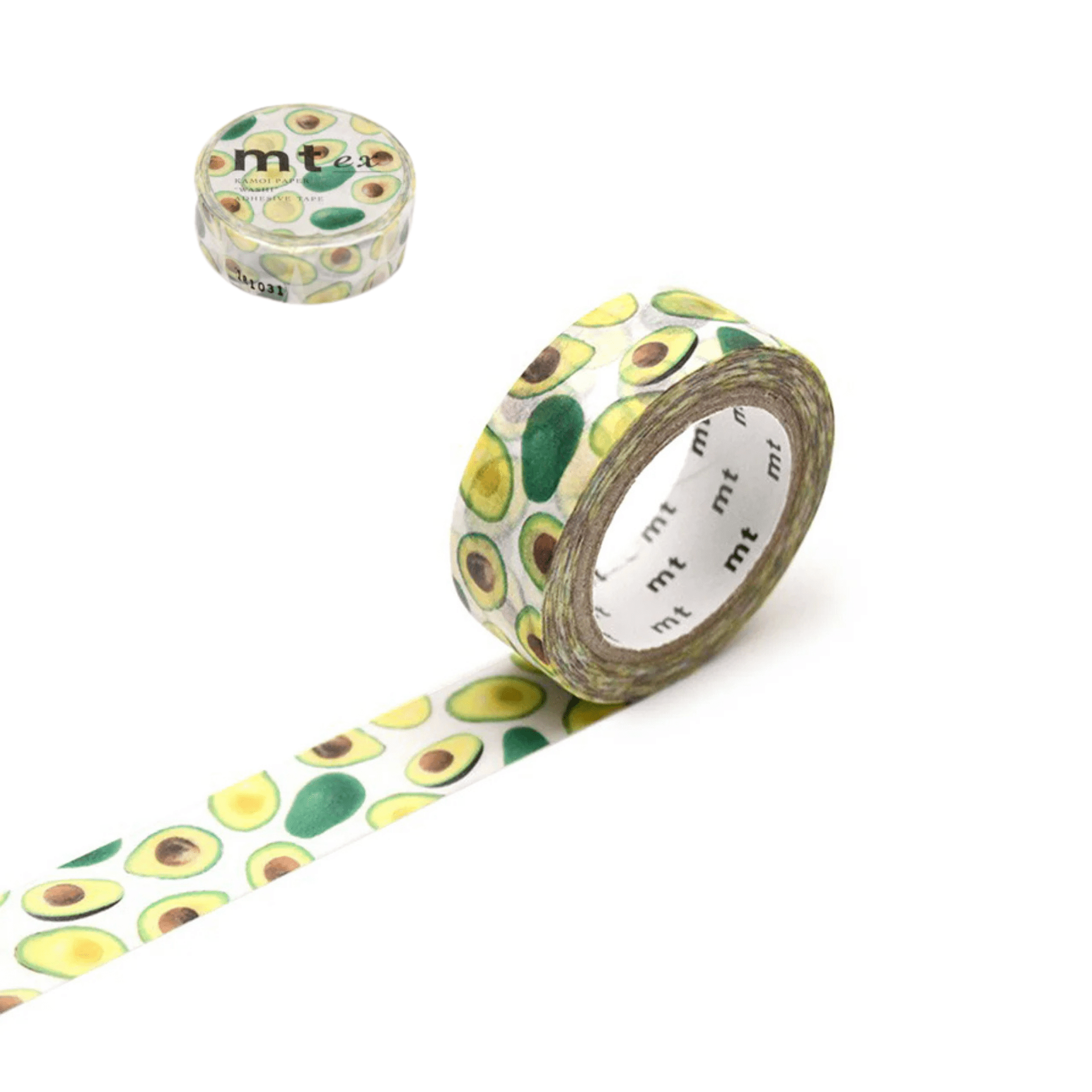 mt Washi Tape AVOCADO Washi Tape Fruits & Veggies