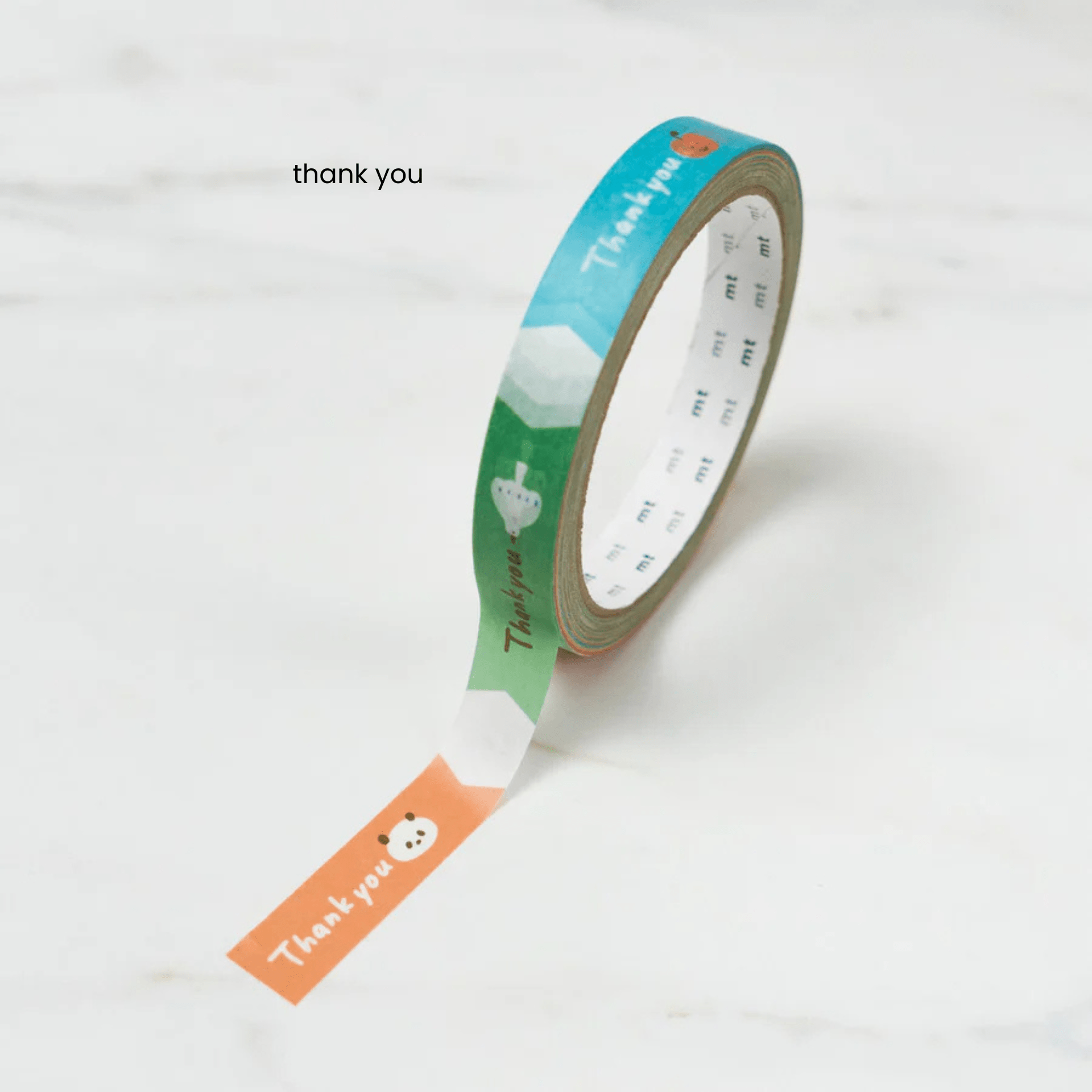 mt Washi Tape THANK YOU Washi Tape Large Core