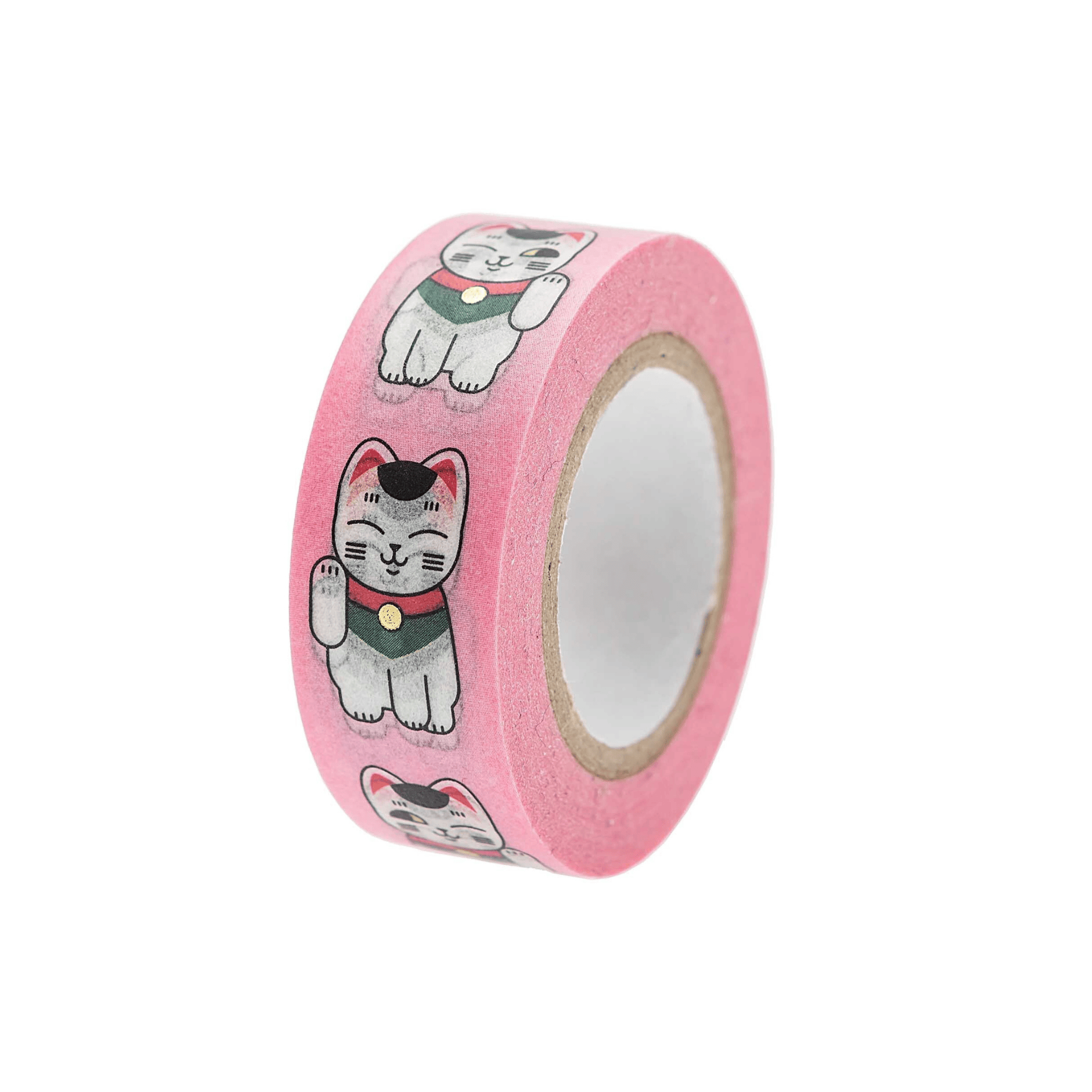 Rico Design Washi Tape Washi tape Maneki Neko Pink