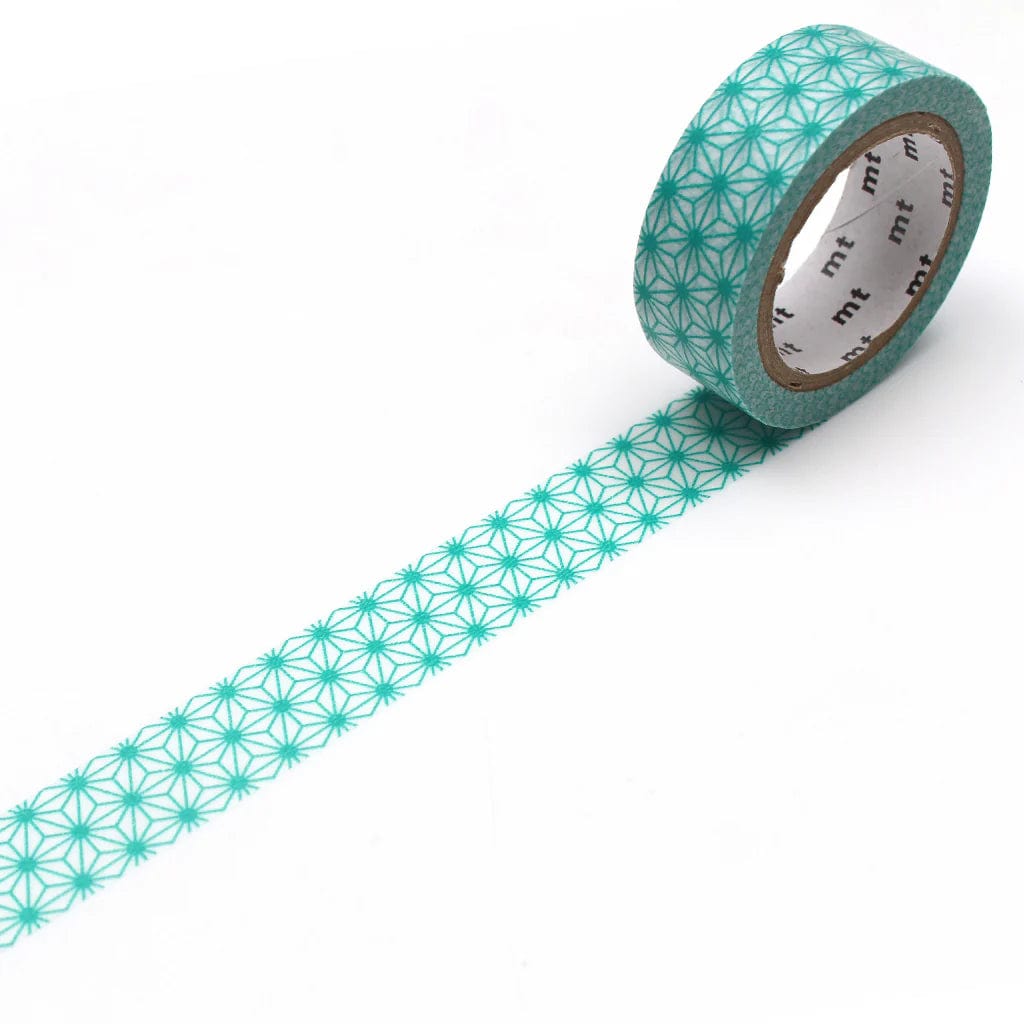 mt Washi Tape Hisui-Green Washi tape Mt - Asanoha