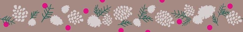 mt Washi Tape Washi tape Mt - Christmas Pinecone
