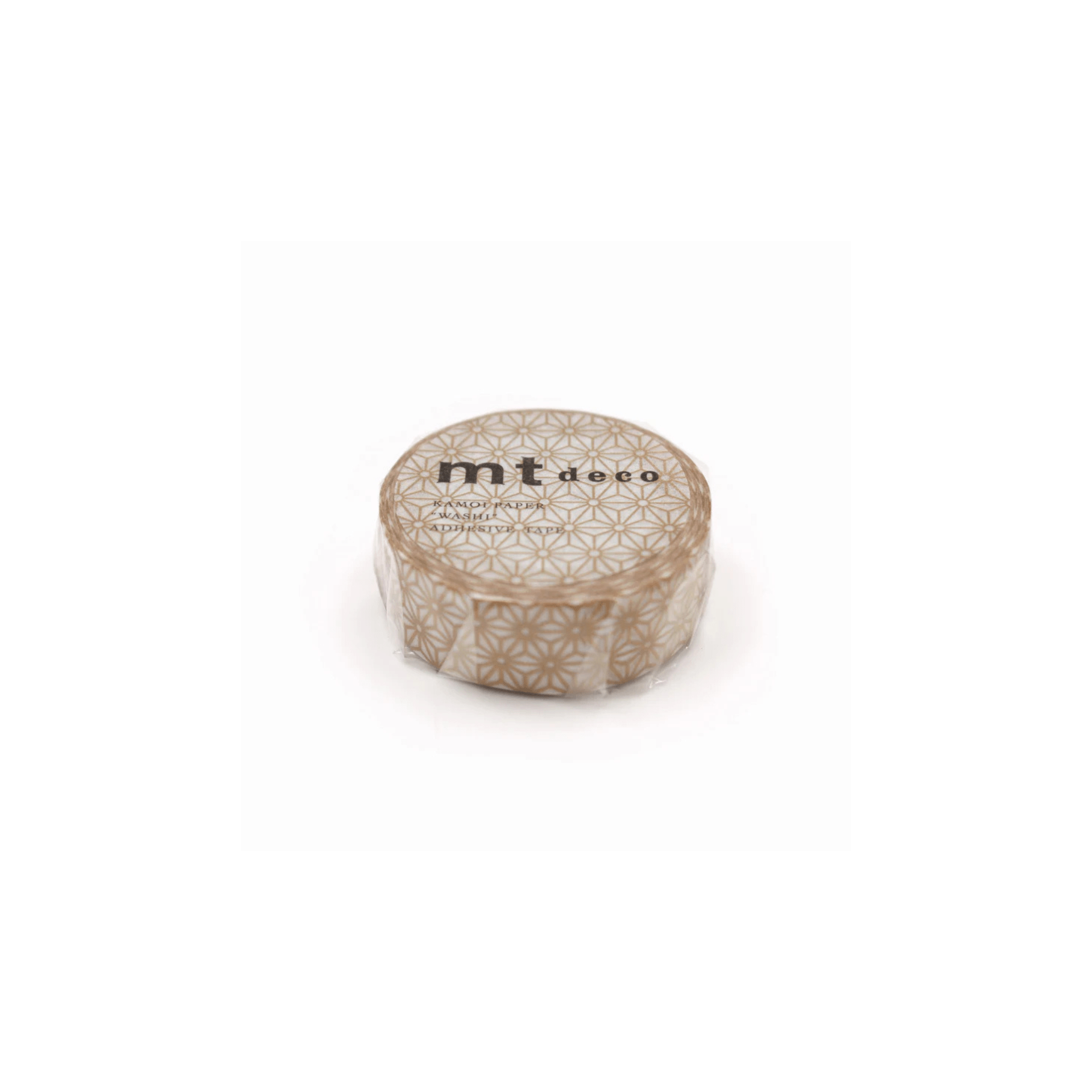 mt Washi Tape GOLD Washi tape Mt Deco - Asanoha