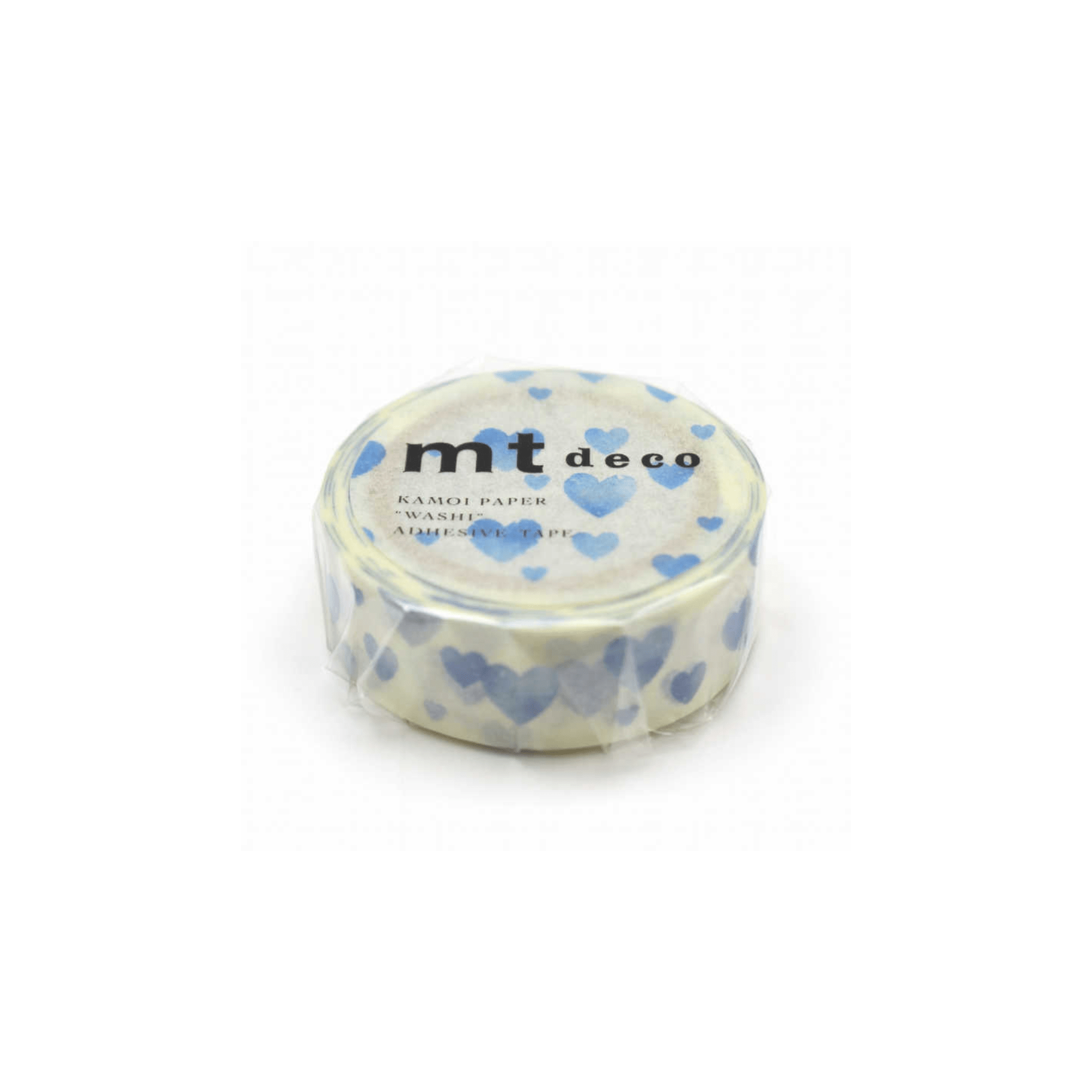 mt Washi Tape Washi tape Mt Deco - Blue Hearts
