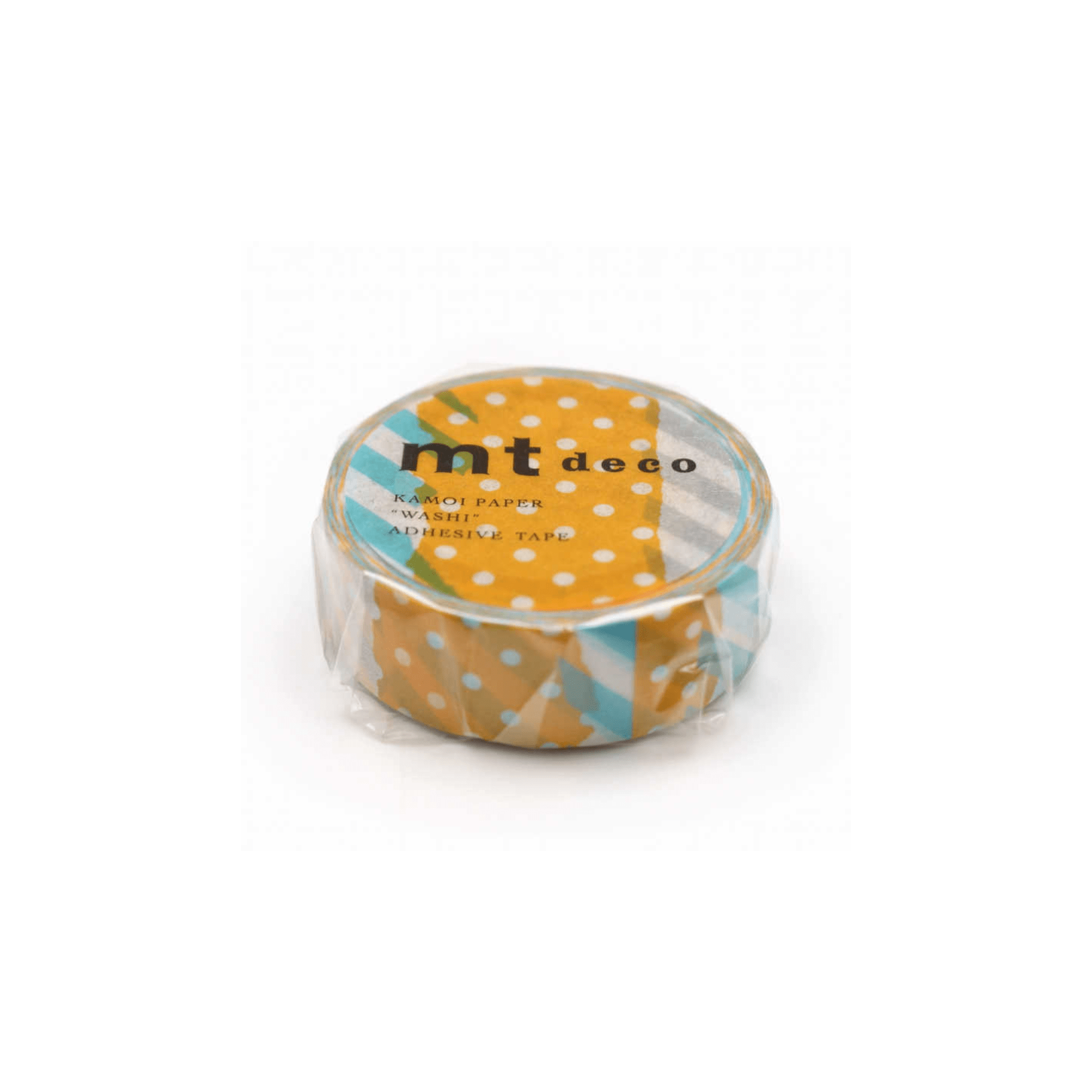 mt Washi Tape Washi tape Mt Deco - Blue & Yellow