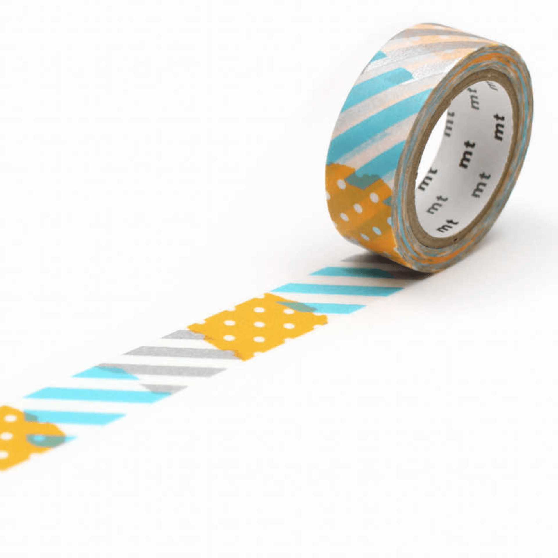 mt Washi Tape Washi tape Mt Deco - Blue & Yellow