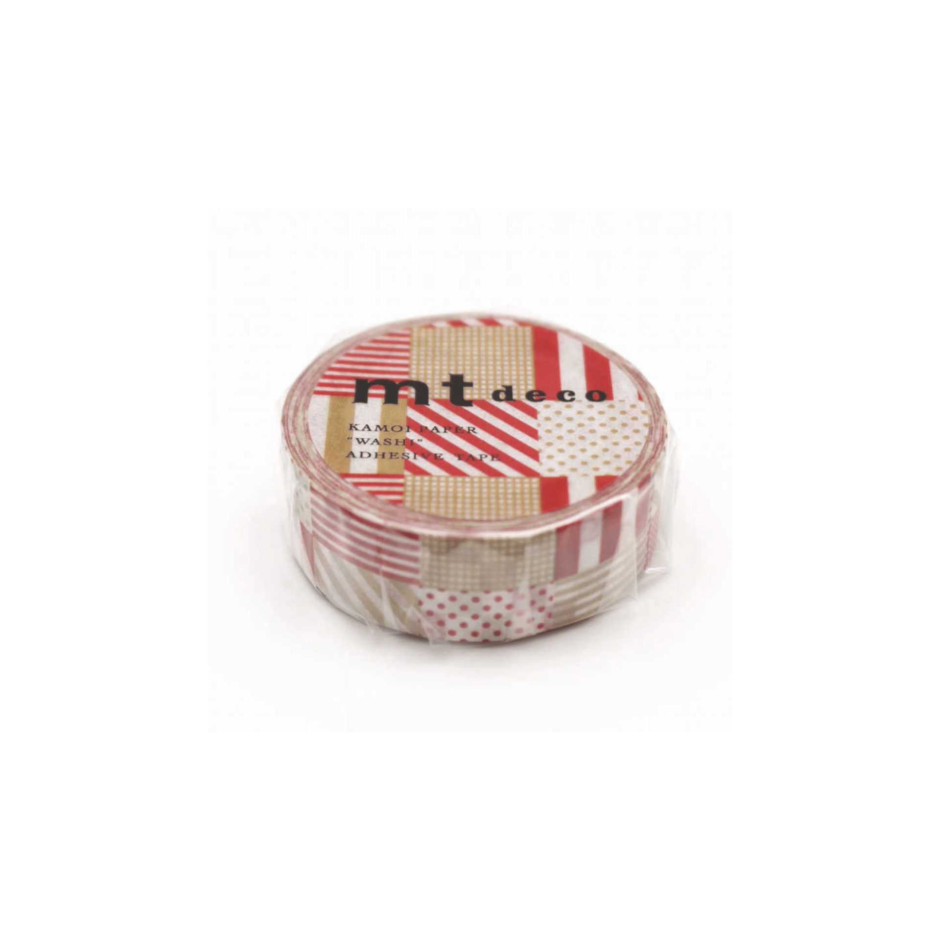mt Washi Tape Washi tape Mt Deco - Red & Gold