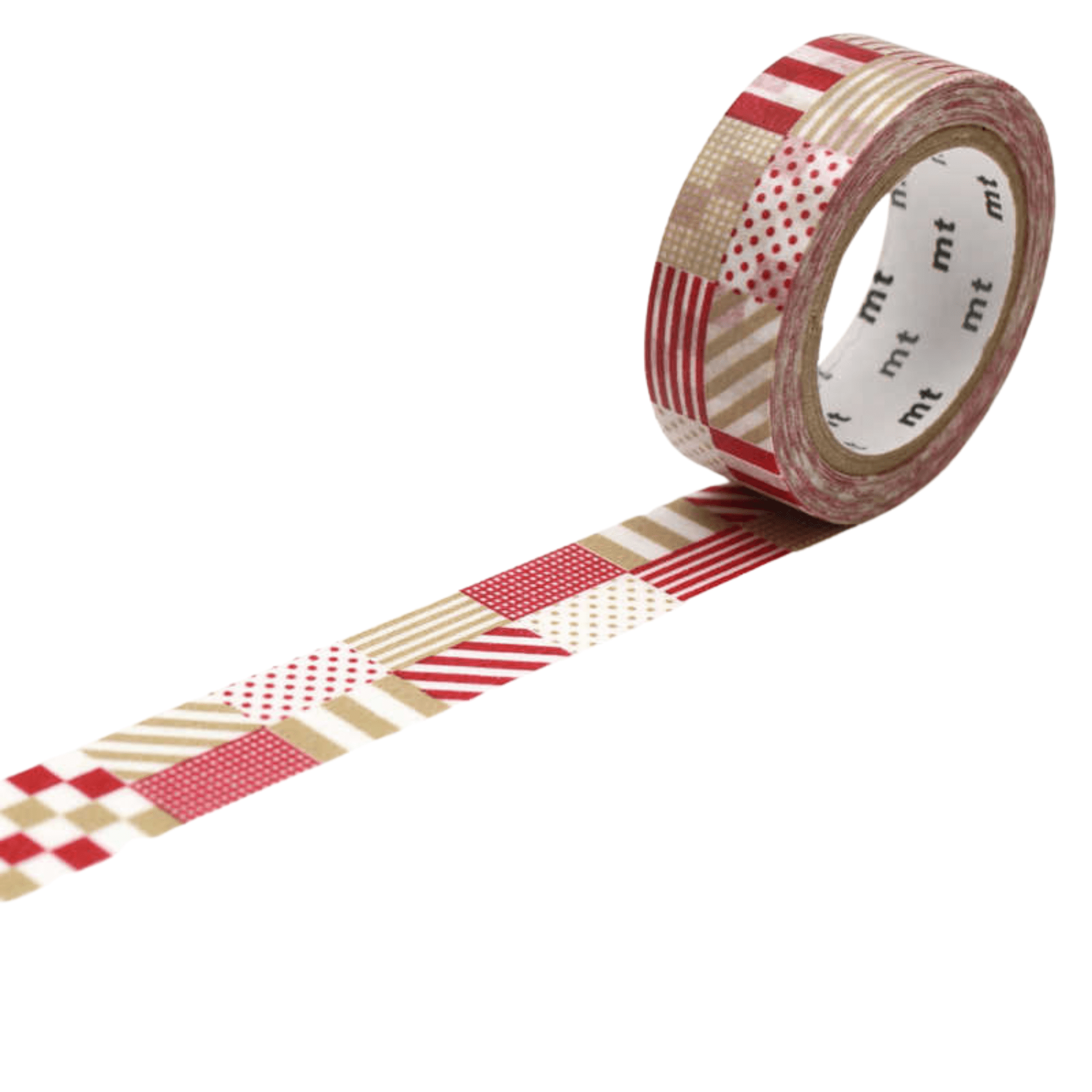 mt Washi Tape Washi tape Mt Deco - Red & Gold
