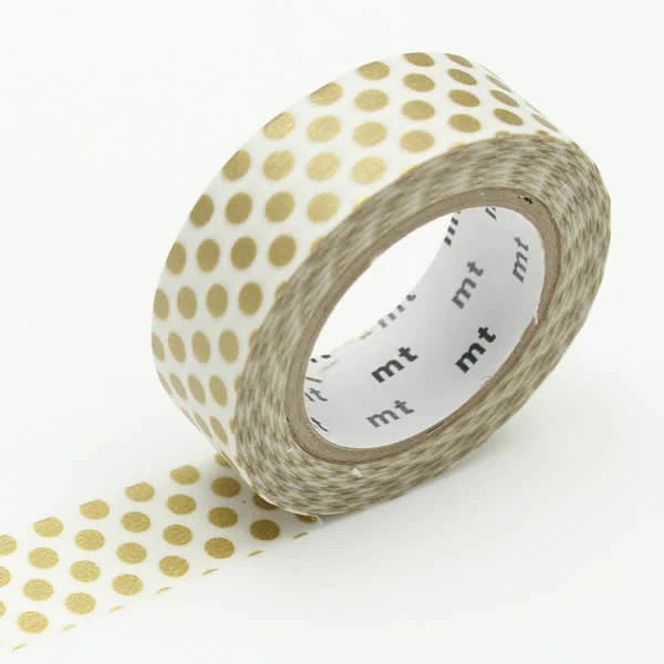 mt Washi Tape Gold Washi tape Mt - Dot