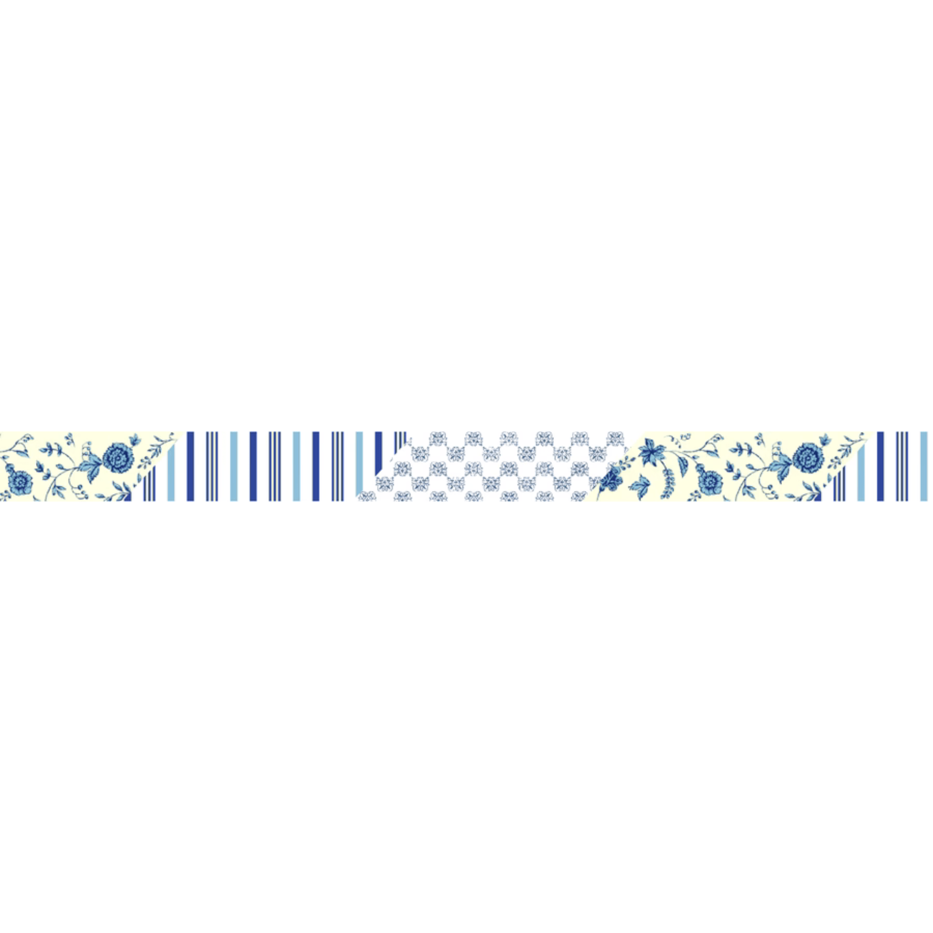 mt Washi Tape Washi tape Mt Ex - Flower Dark Blue
