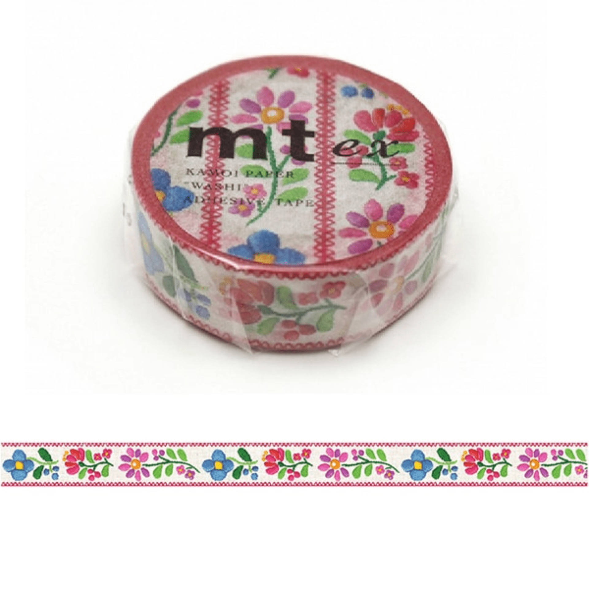 mt Washi Tape Washi tape Mt Ex - Flower Strip