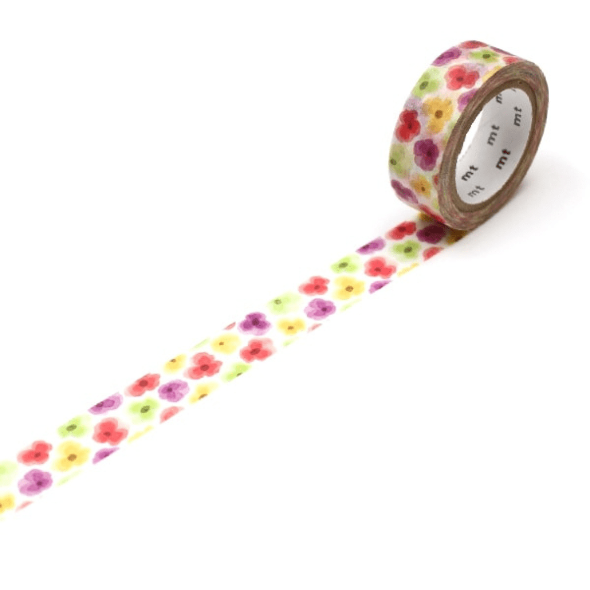 mt Washi Tape Washi tape Mt Ex - Flower Watercolor