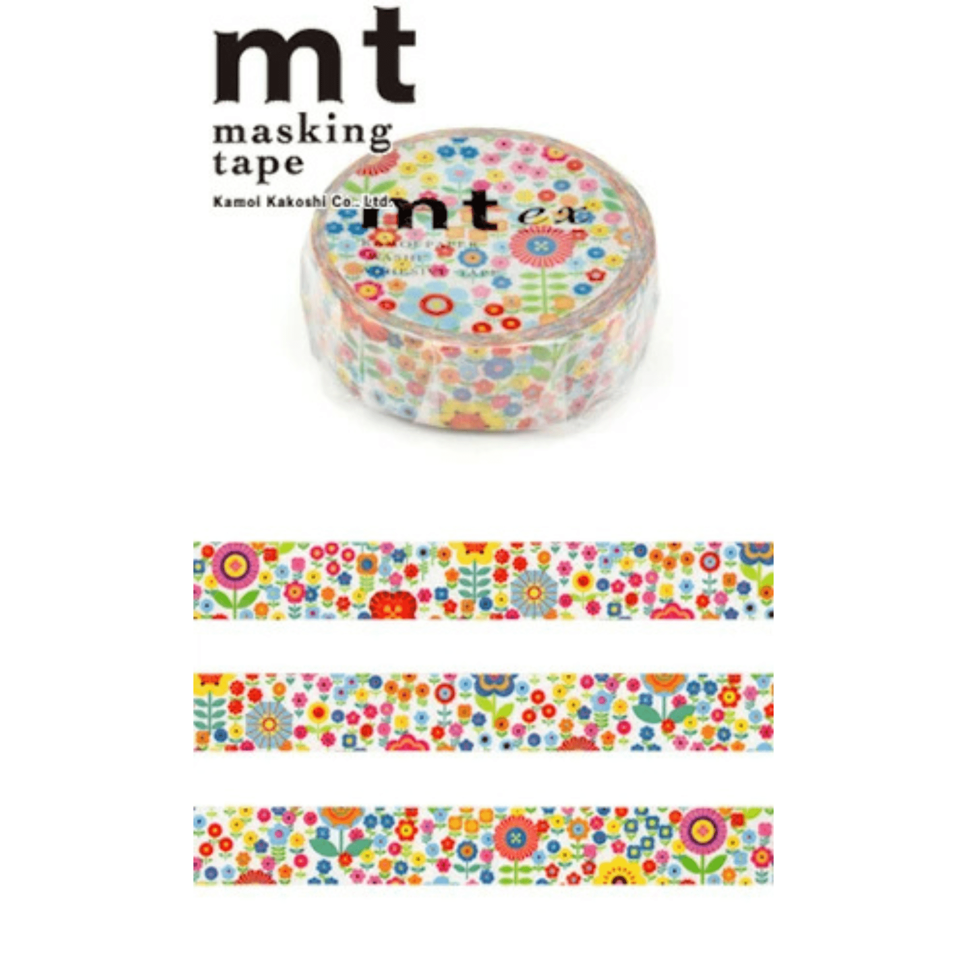 mt Washi Tape Washi tape Mt Ex - Spring Flowers