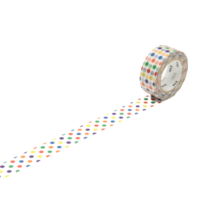mt Washi Tape Washi tape Mt - Kid Colorful Dot