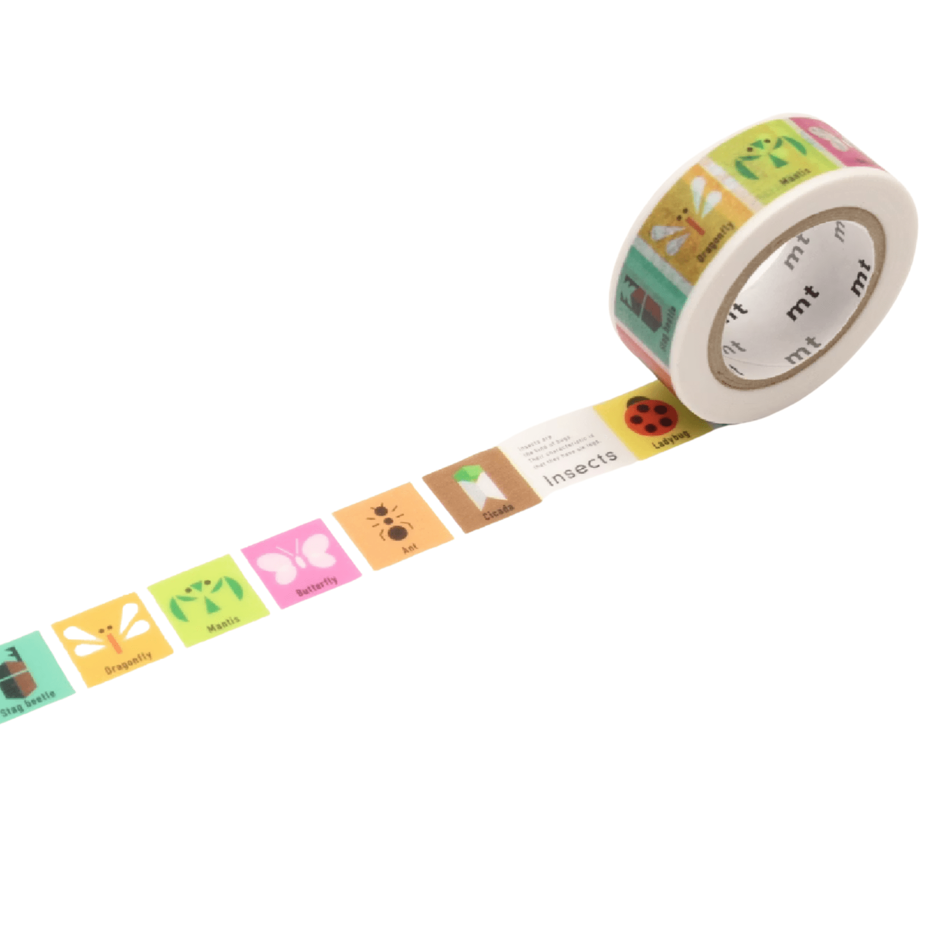 mt Washi Tape Washi tape Mt Kid - Insects