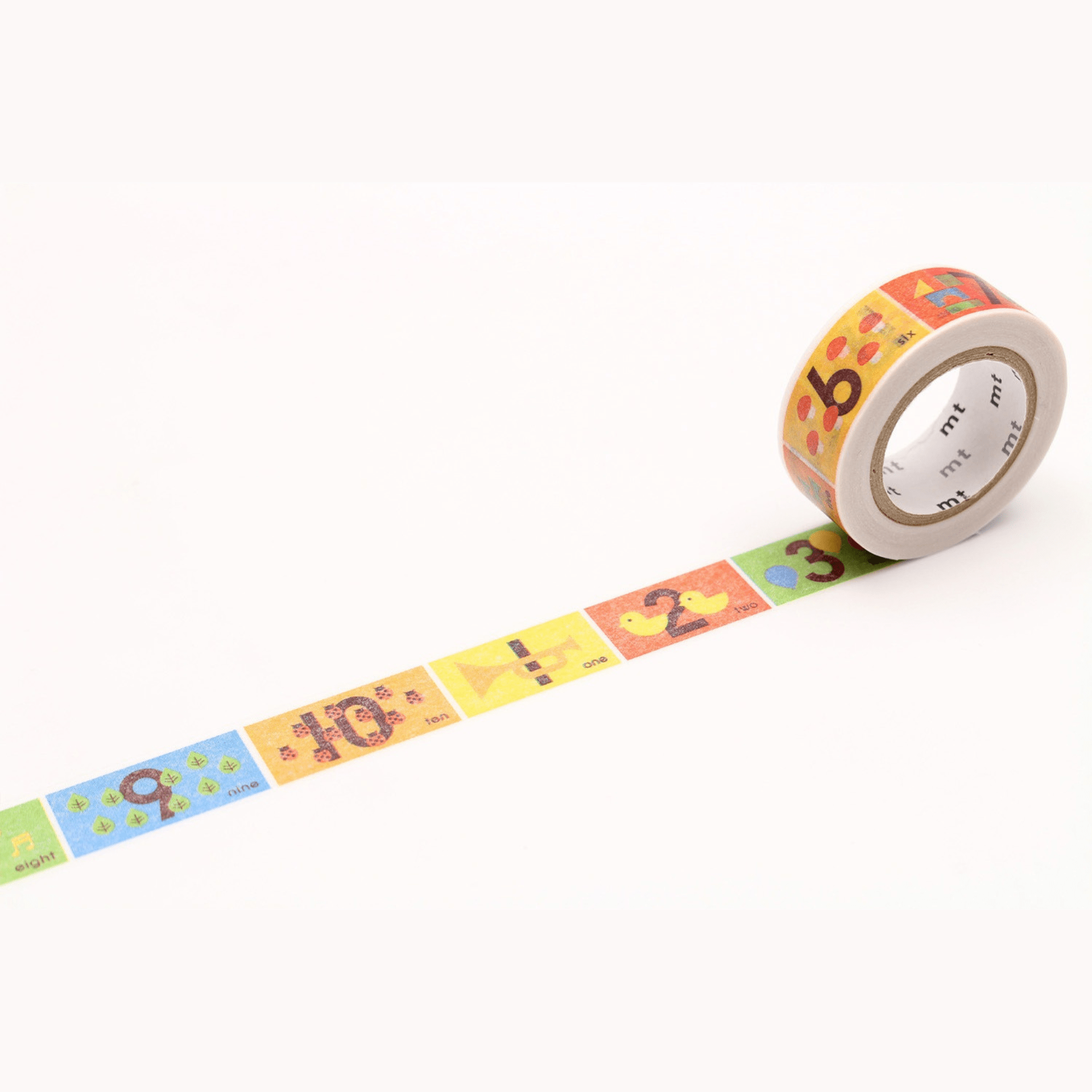mt Washi Tape Washi tape Mt Kid - Numbers