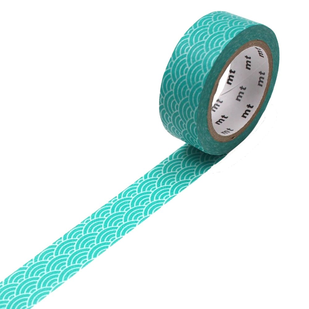 mt Washi Tape Hisui-Green Washi tape Mt - Seigaihamon
