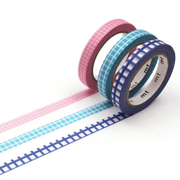 mt Washi Tape Washi tape Mt - Set da 3 Slim Deco 26