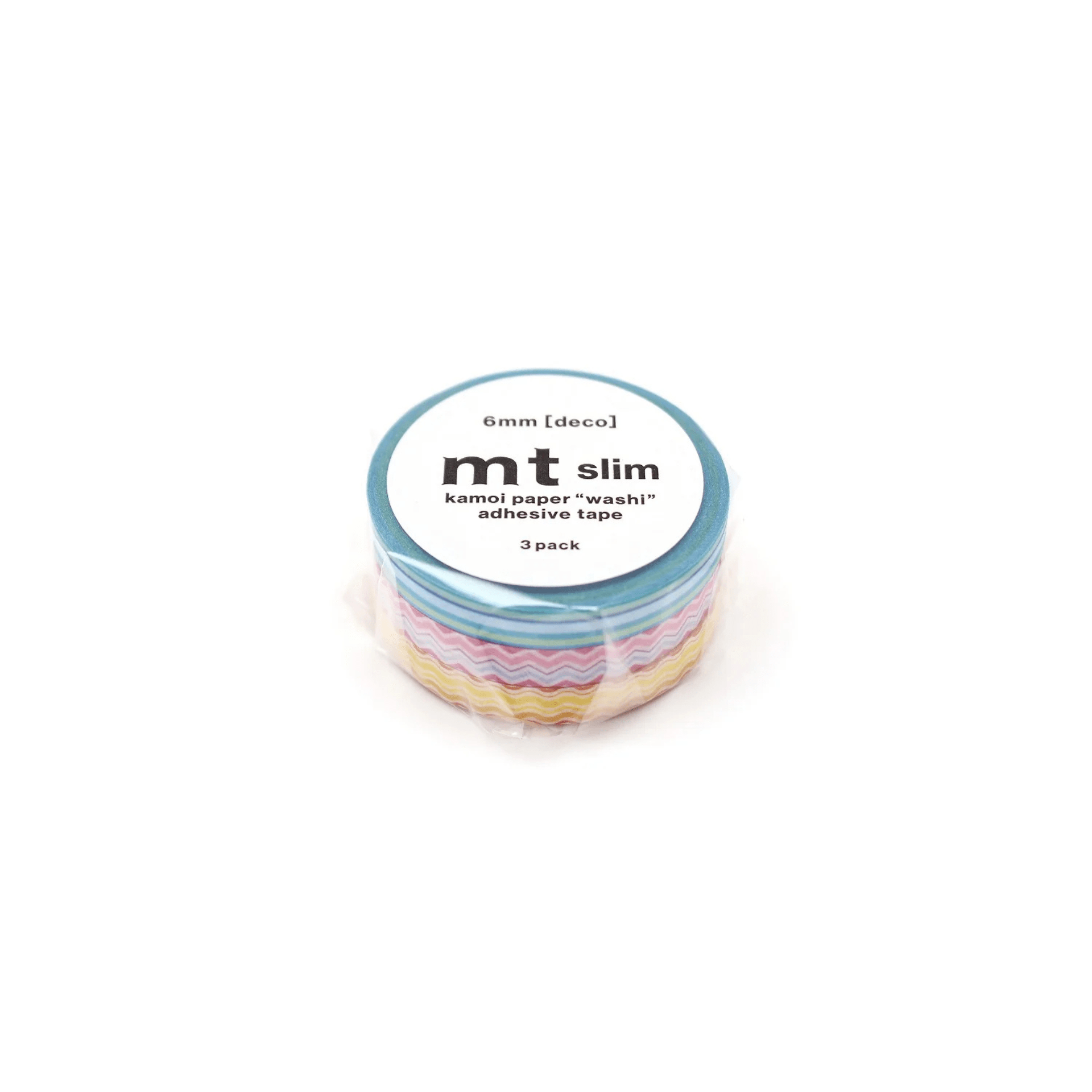 mt Washi Tape Washi tape Mt - Set da 3 Slim Deco 27