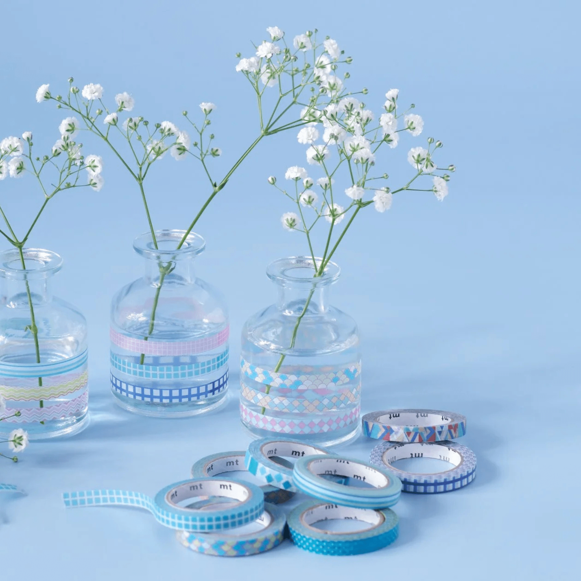 mt Washi Tape Washi tape Mt - Set da 3 Slim Deco 27