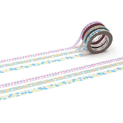 mt Washi Tape Washi tape Mt - Set da 3 Slim Deco 30