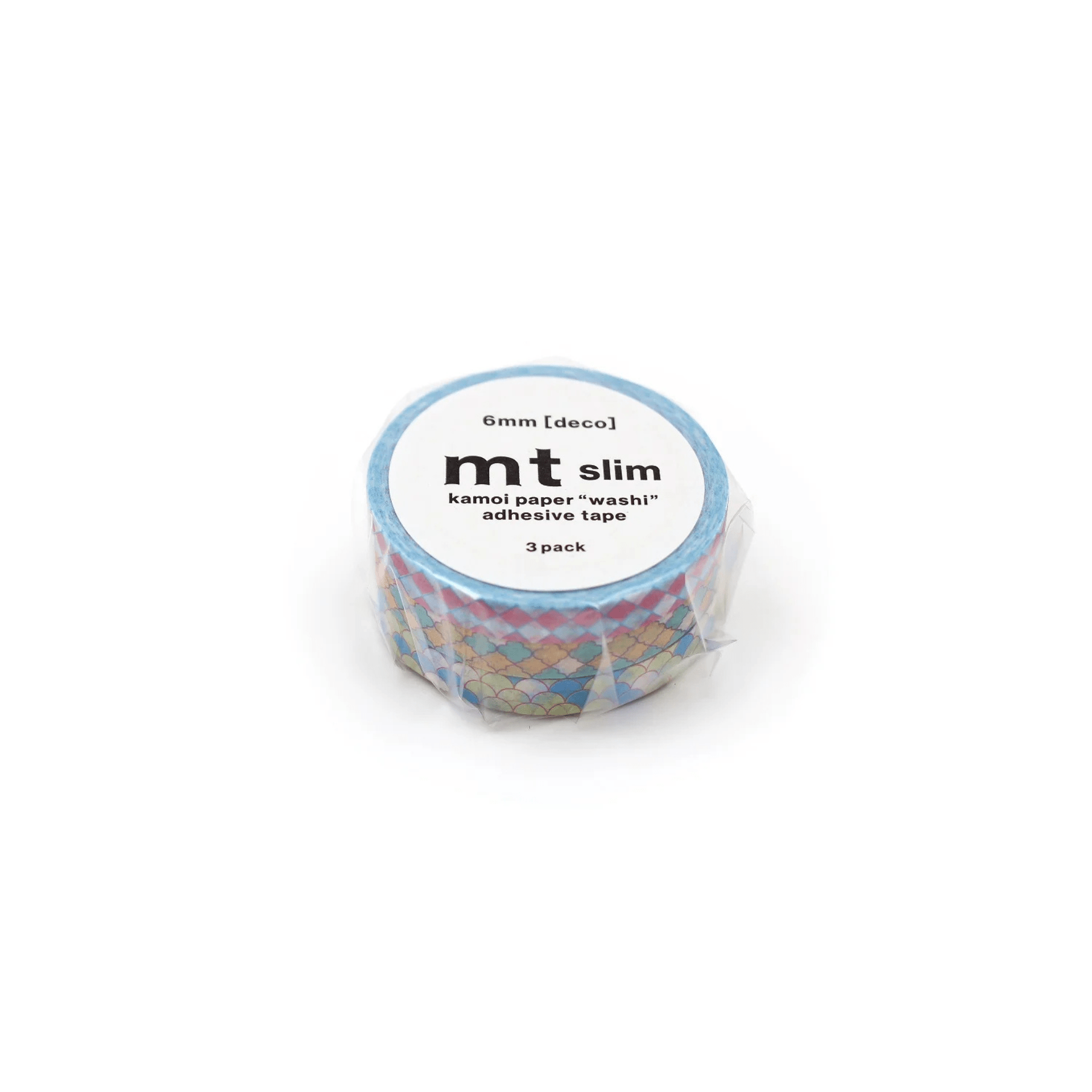 mt Washi Tape Washi tape Mt - Set da 3 Slim Deco 30