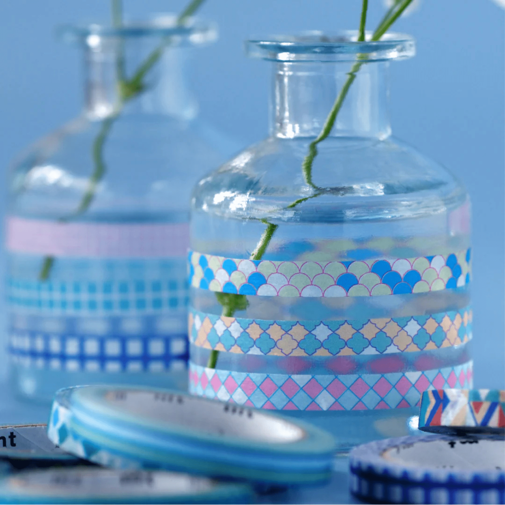 mt Washi Tape Washi tape Mt - Set da 3 Slim Deco 30