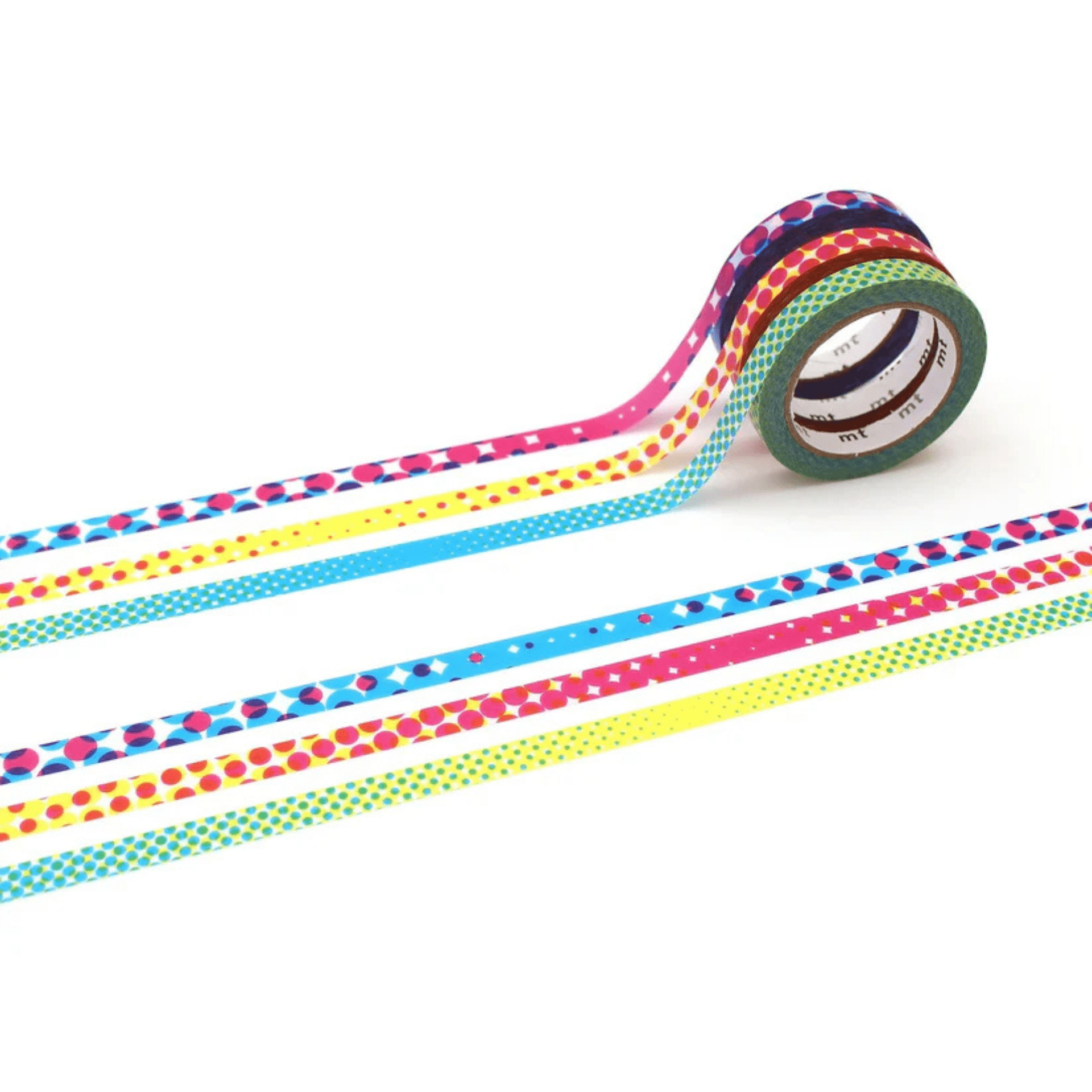 mt Washi Tape Washi tape Mt - Set da 3 Slim Deco 31