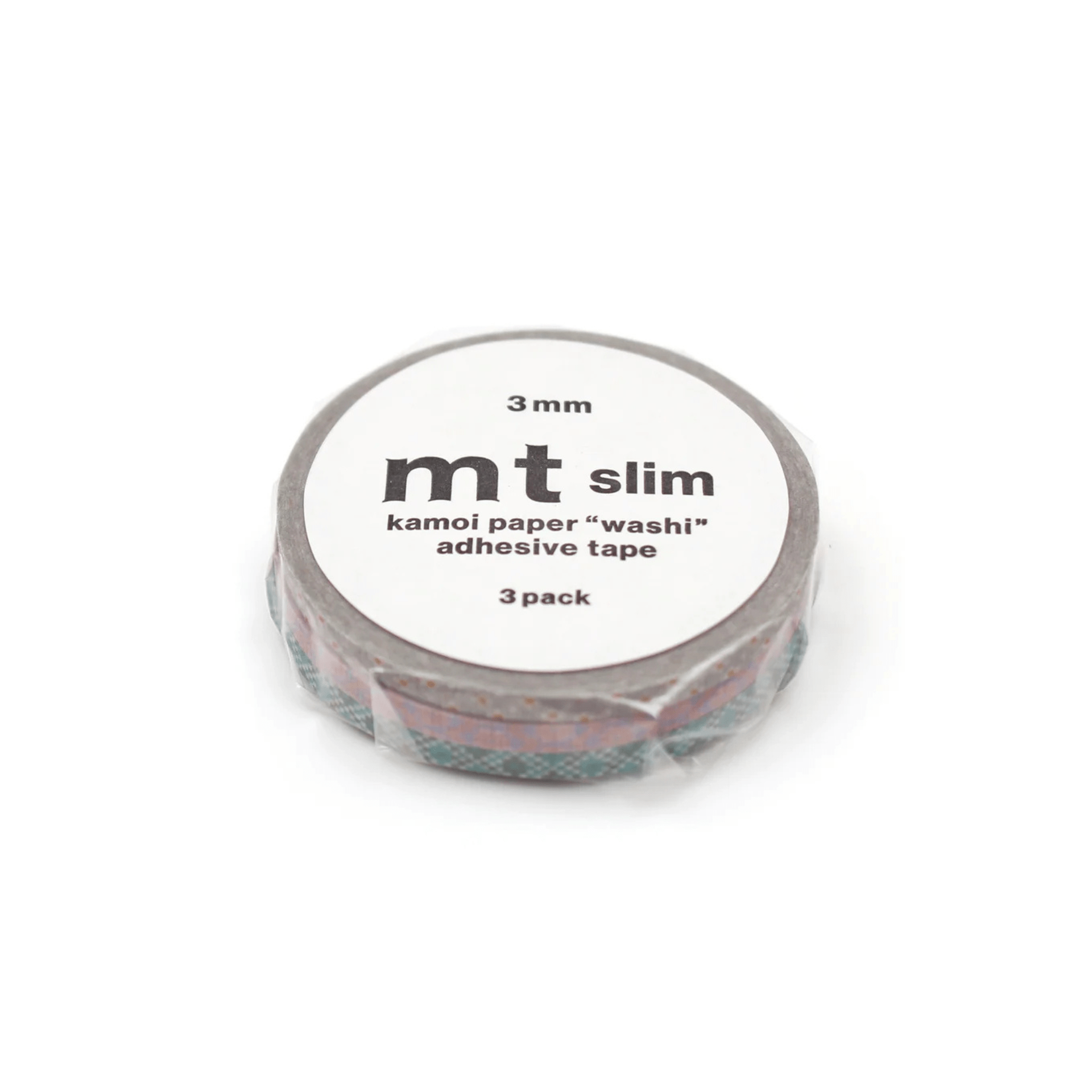 mt Washi Tape Washi tape Mt - Set da 3 Super Slim