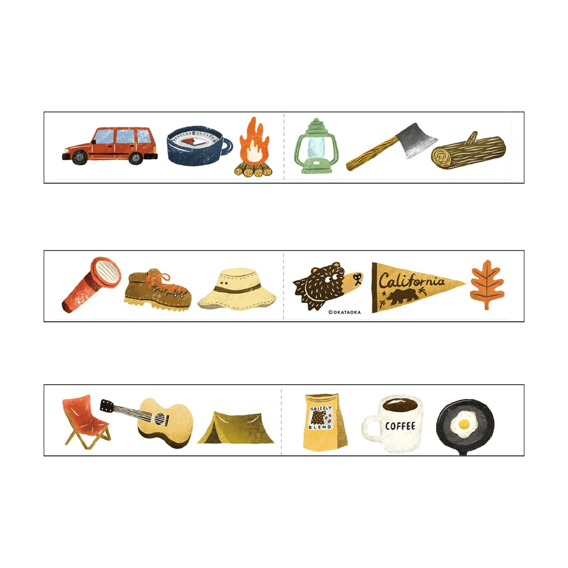 Greeting Life Washi Tape Washi Tape Okataoka