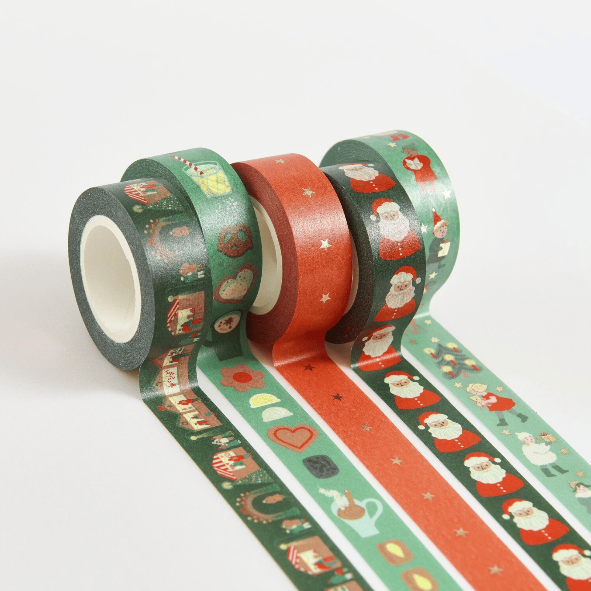 Rico Design Washi Tape Washi tape Set - Christmas Market