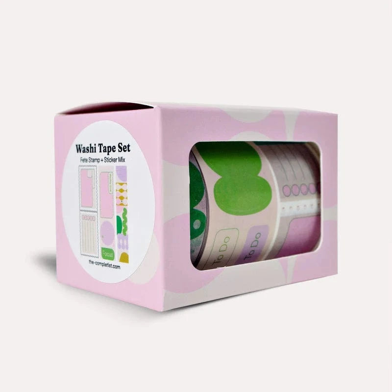 The Completist Washi Tape Washi Tape Set Fete