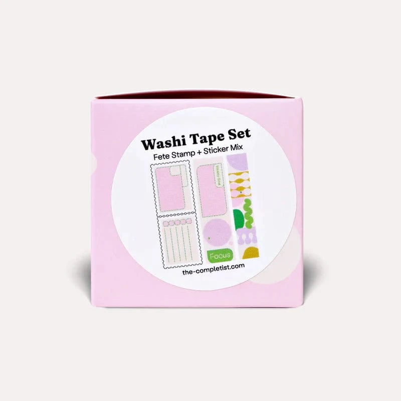 The Completist Washi Tape Washi Tape Set Fete