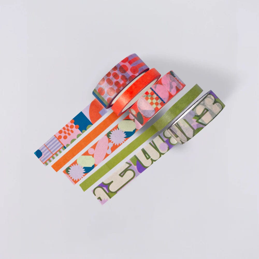 The Completist Washi Tape Washi Tape Set Ginger Mix