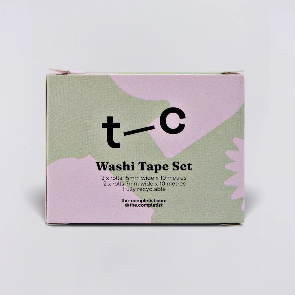 The Completist Washi Tape Washi Tape Set Ginger Mix