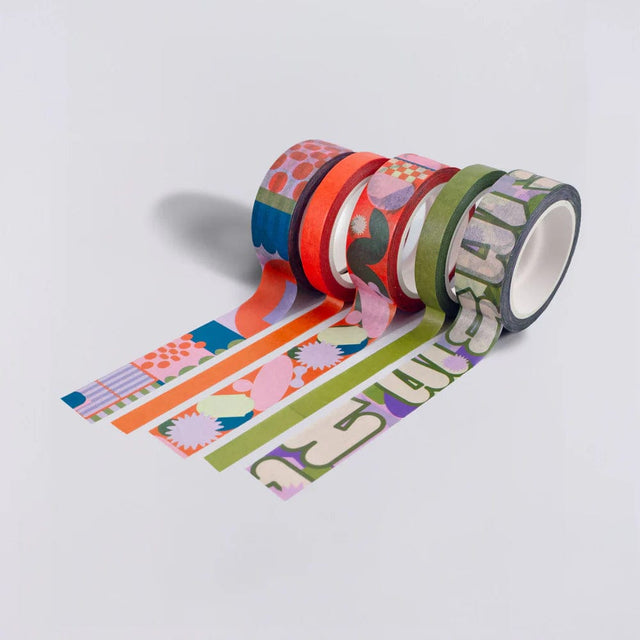 The Completist Washi Tape Washi Tape Set Ginger Mix