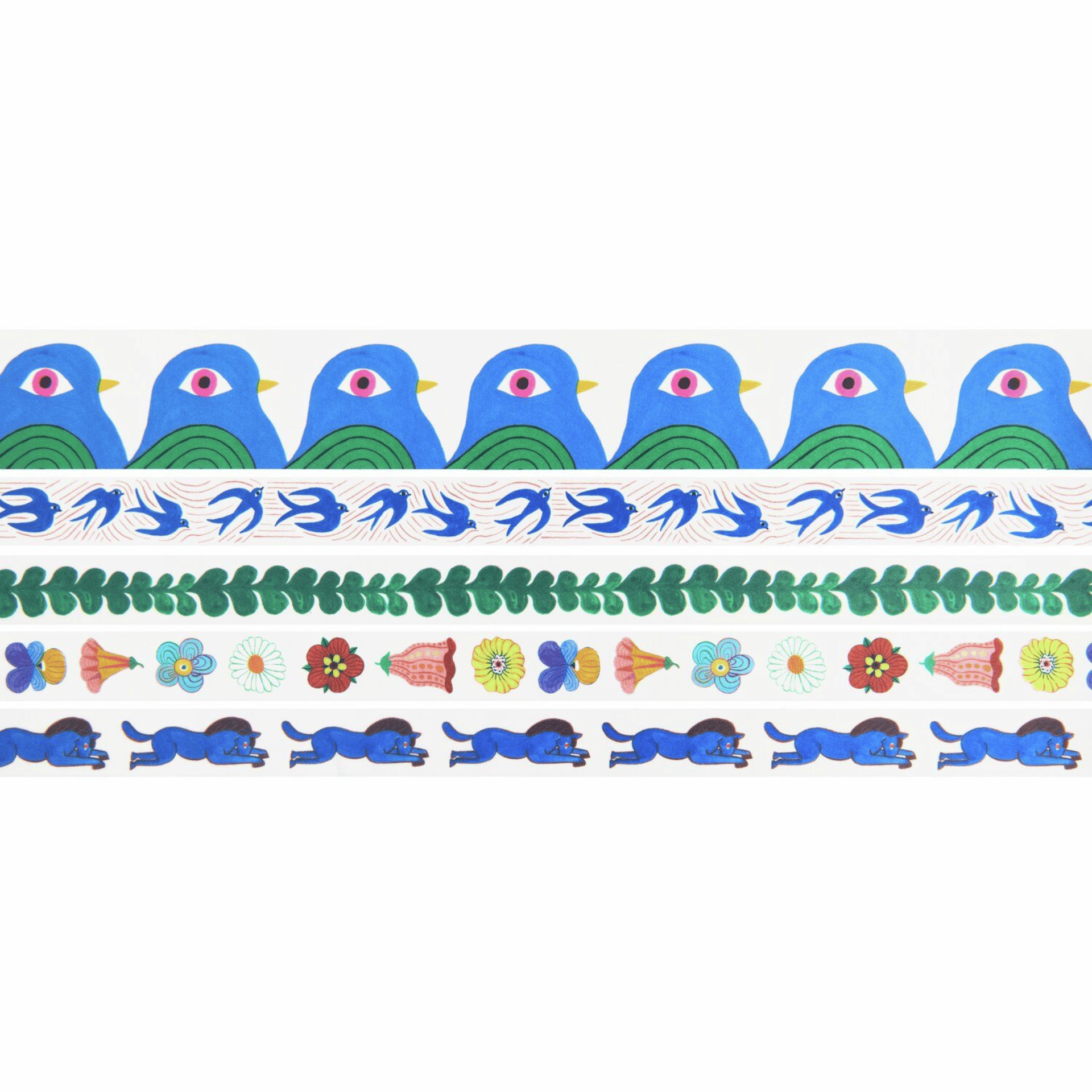 Rico Design Washi Tape Washi tape Set - Midsommar Magic