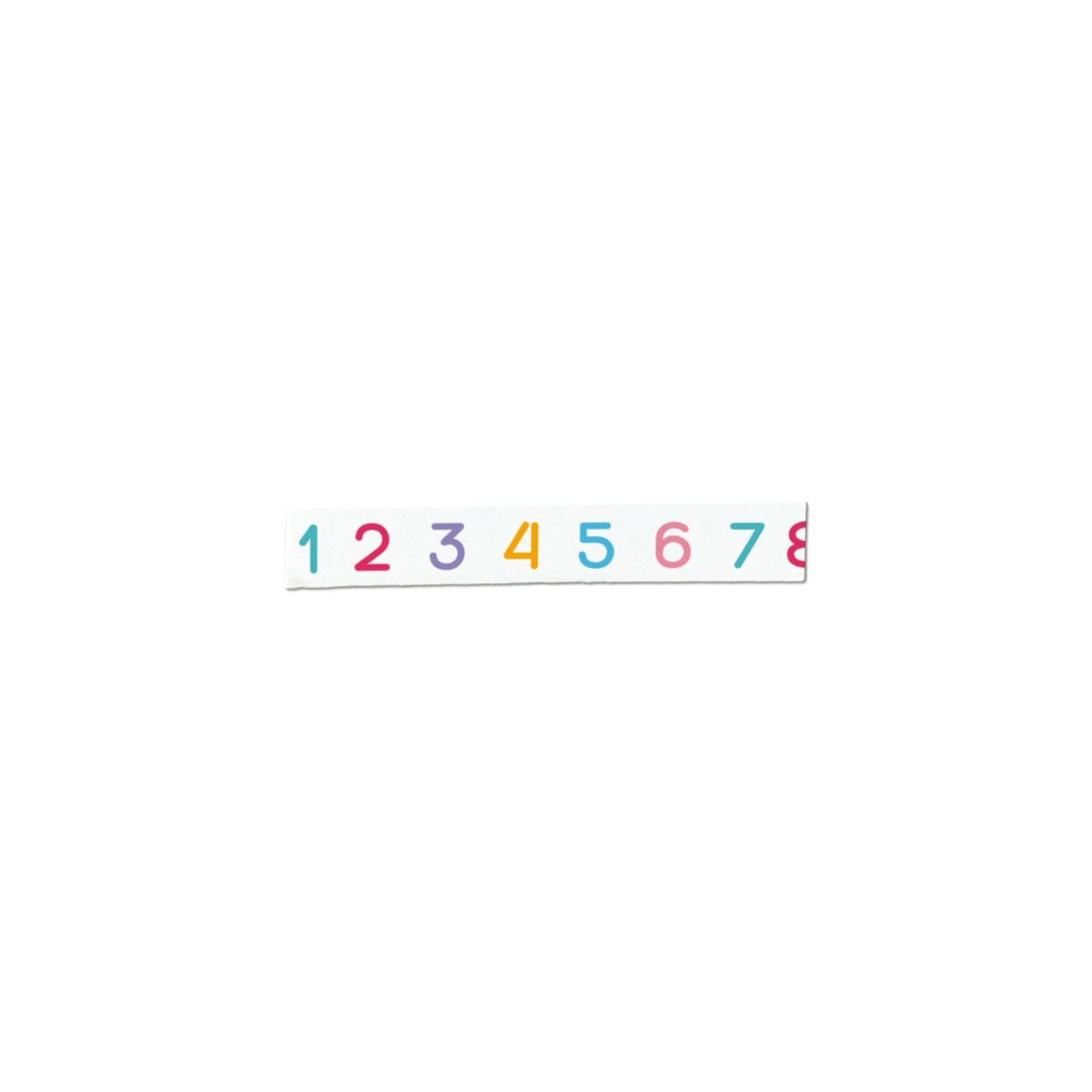 Very Wonder Washi Tape Washi tape Slim Numeri