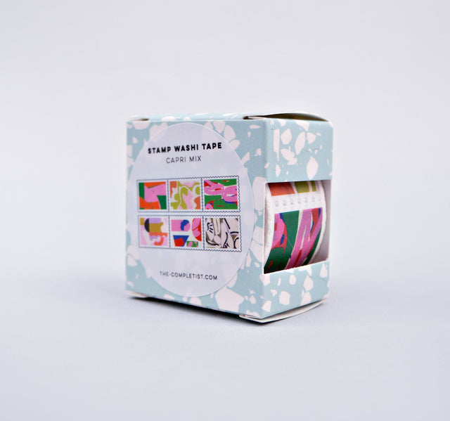 The Completist Washi Tape Washi Tape Stamp Capri