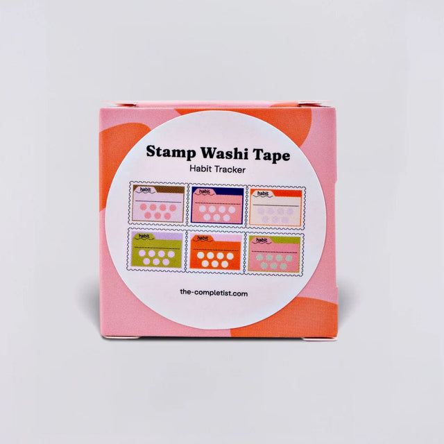 The Completist Washi Tape Washi Tape Stamp Habit Tracker