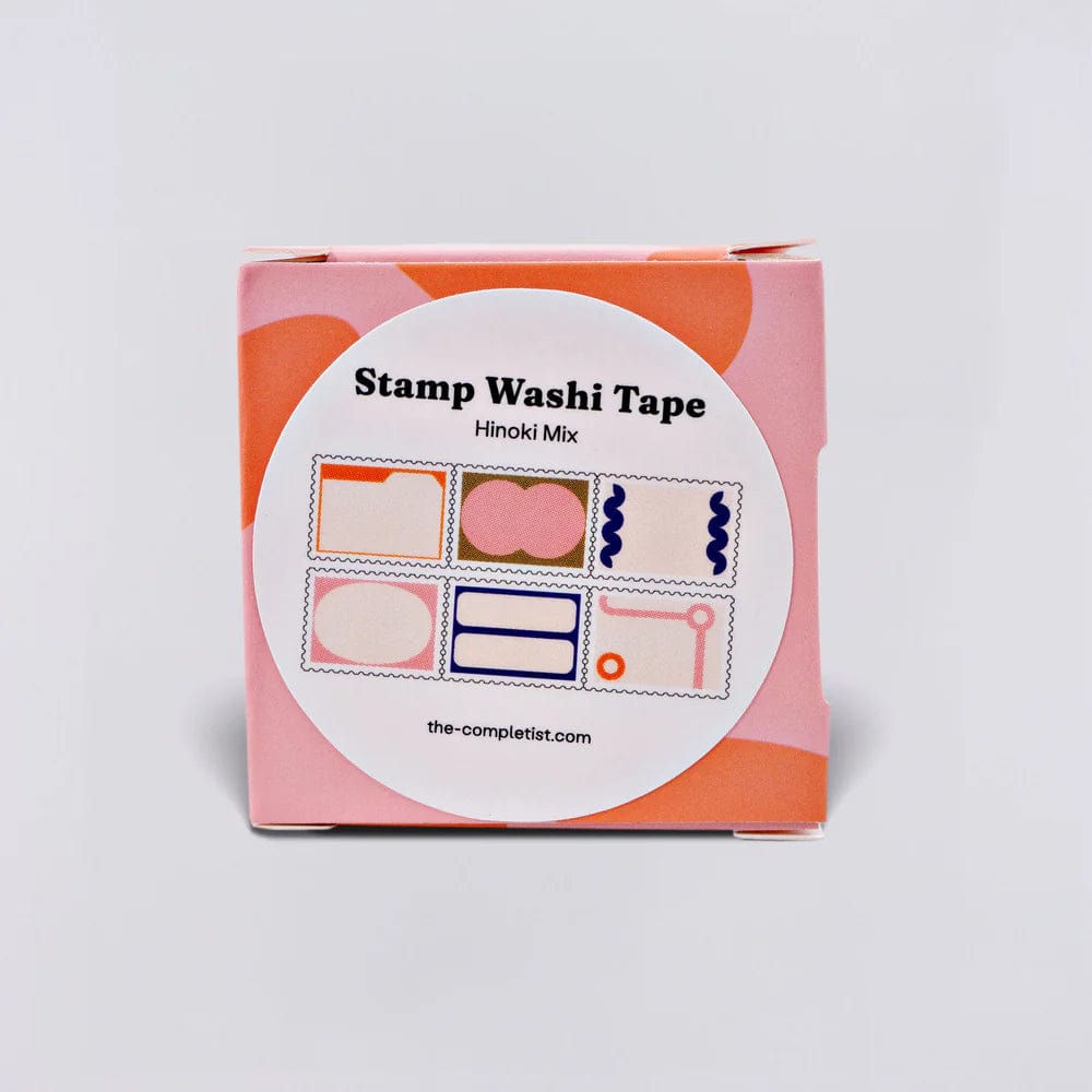 The Completist Washi Tape Washi Tape Stamp Hinoki