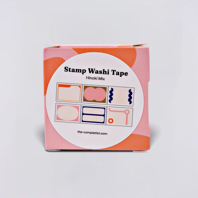 The Completist Washi Tape Washi Tape Stamp Hinoki